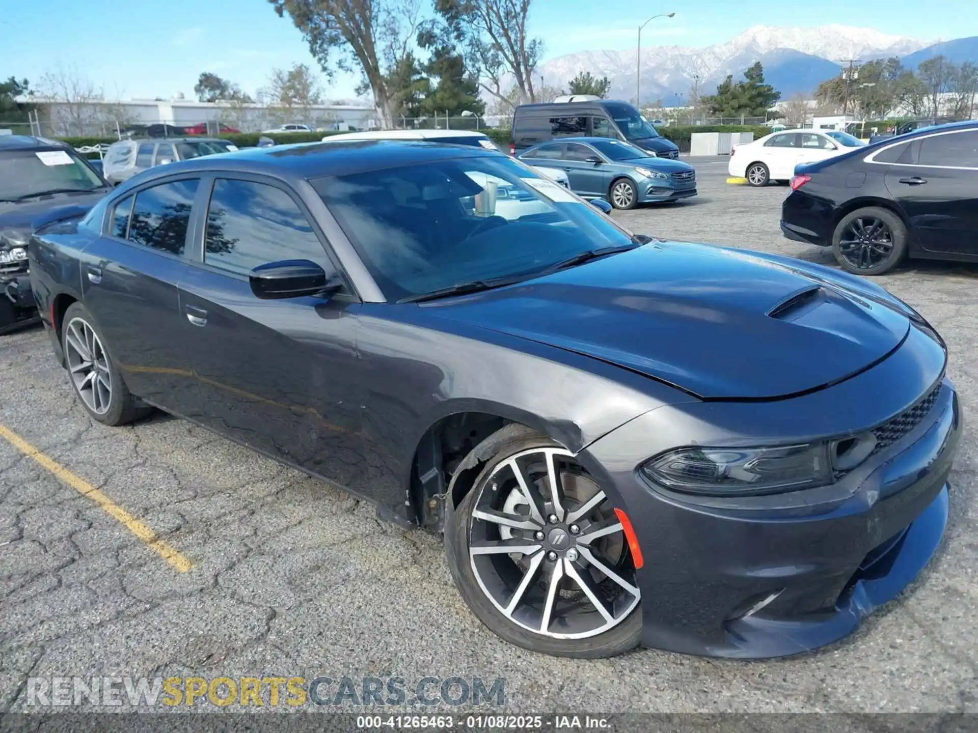 1 Photograph of a damaged car 2C3CDXCT7PH580485 DODGE CHARGER 2023