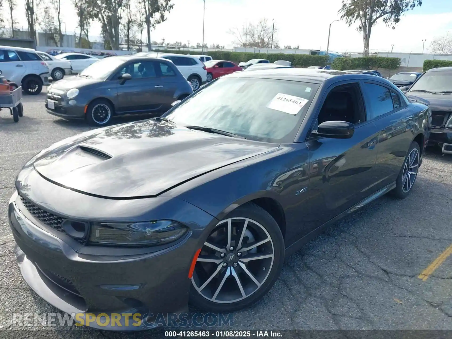 2 Photograph of a damaged car 2C3CDXCT7PH580485 DODGE CHARGER 2023