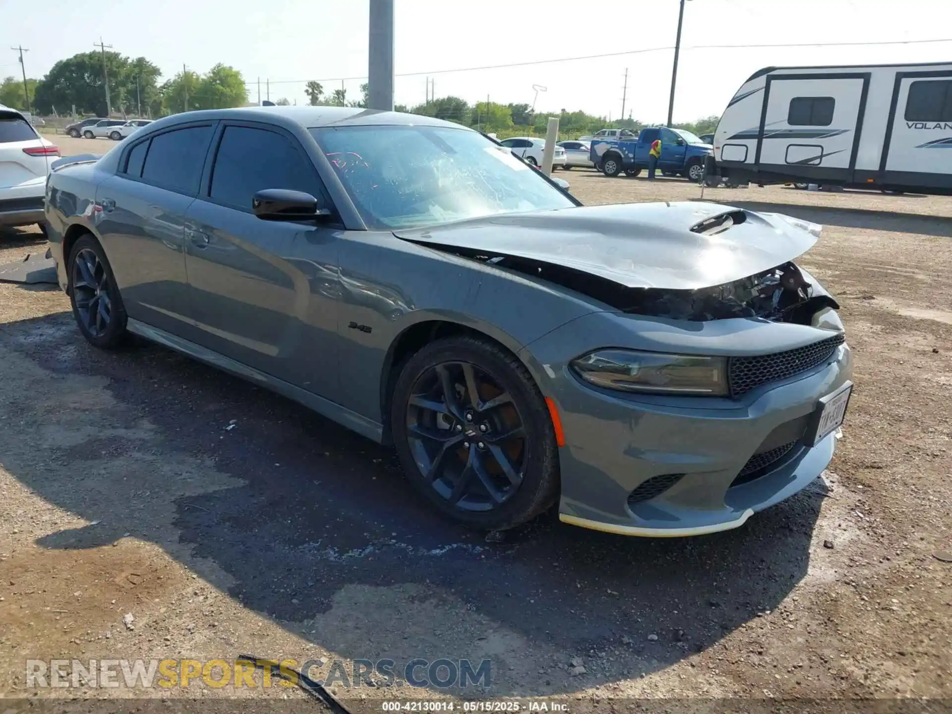 1 Photograph of a damaged car 2C3CDXCT7PH684944 DODGE CHARGER 2023
