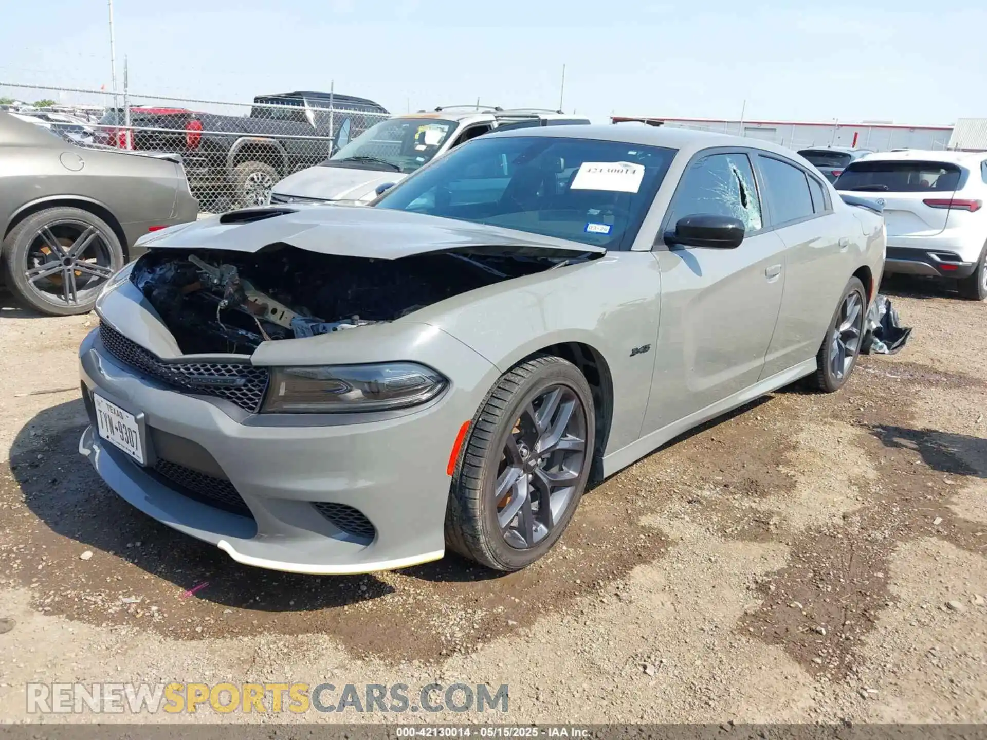 2 Photograph of a damaged car 2C3CDXCT7PH684944 DODGE CHARGER 2023