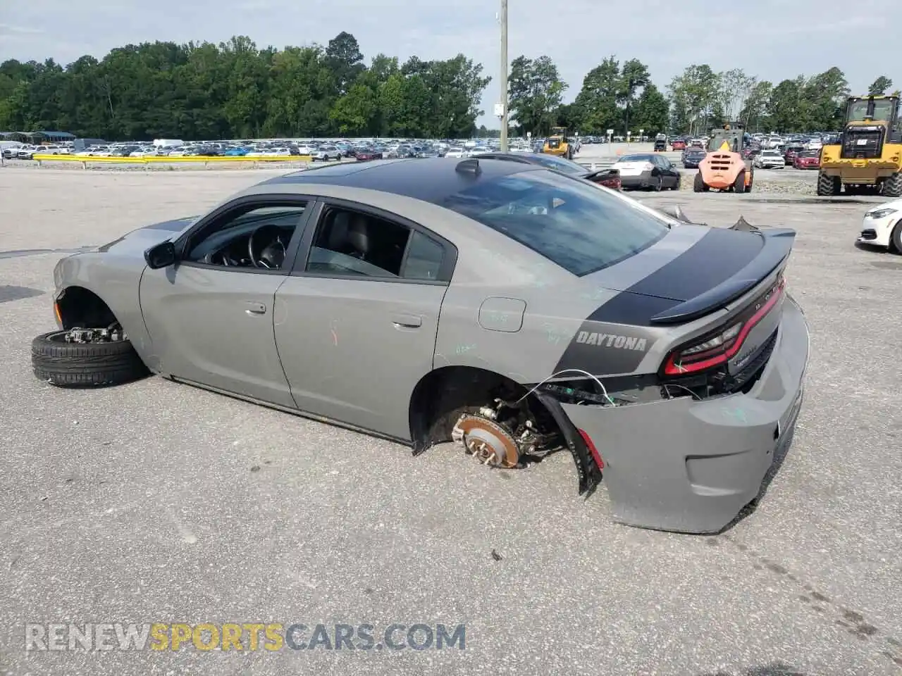 2 Photograph of a damaged car 2C3CDXCT7PH701290 DODGE CHARGER 2023