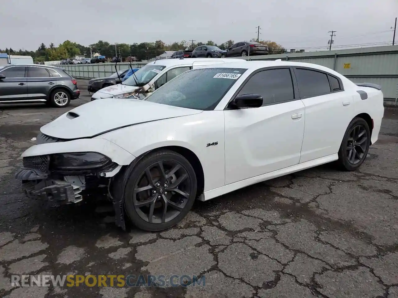 1 Photograph of a damaged car 2C3CDXCT8PH516696 DODGE CHARGER 2023