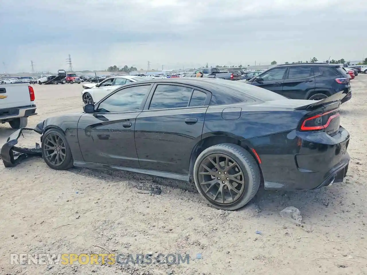 2 Photograph of a damaged car 2C3CDXCT8PH673368 DODGE CHARGER 2023
