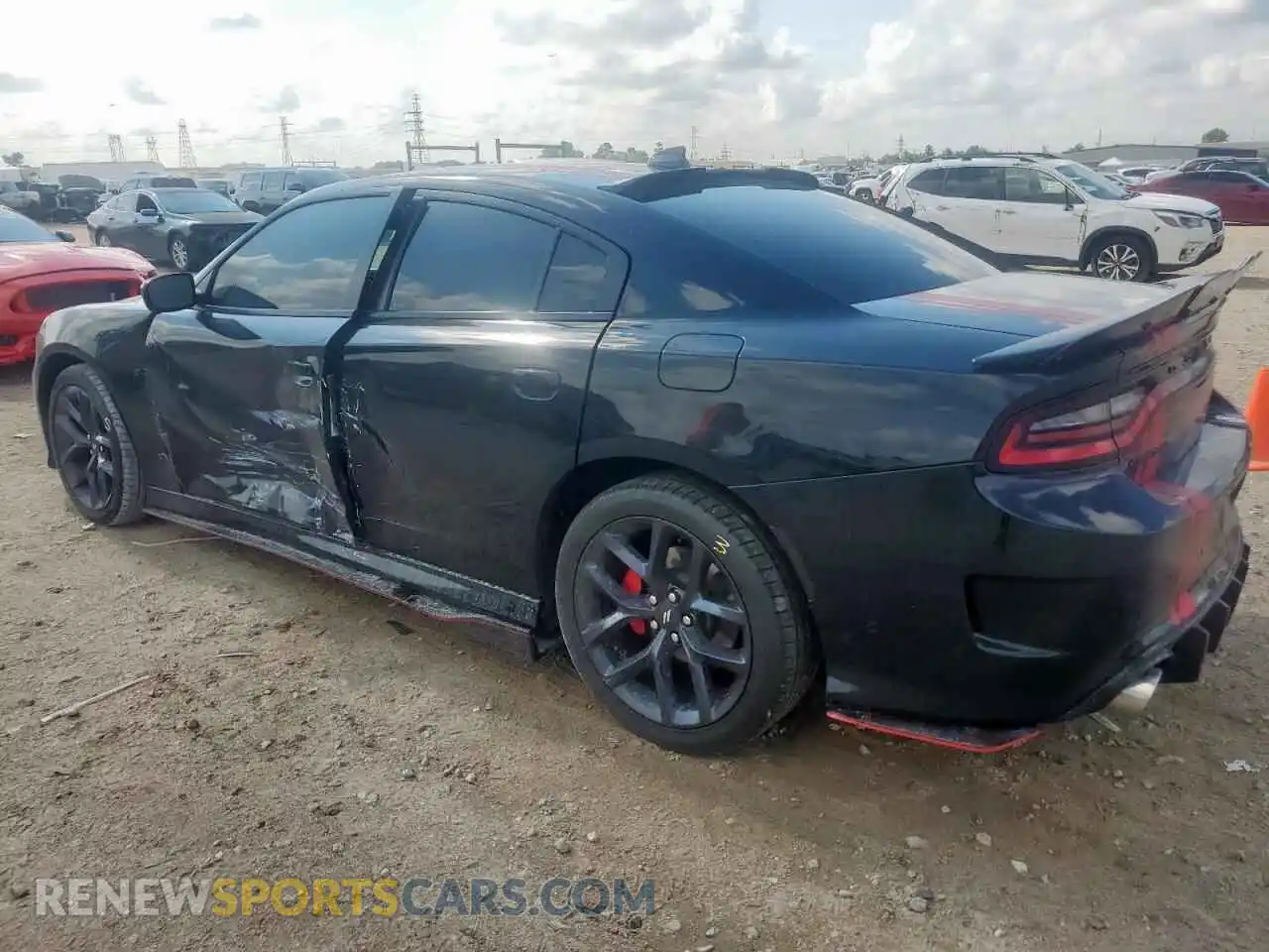 2 Photograph of a damaged car 2C3CDXCT9PH516643 DODGE CHARGER 2023