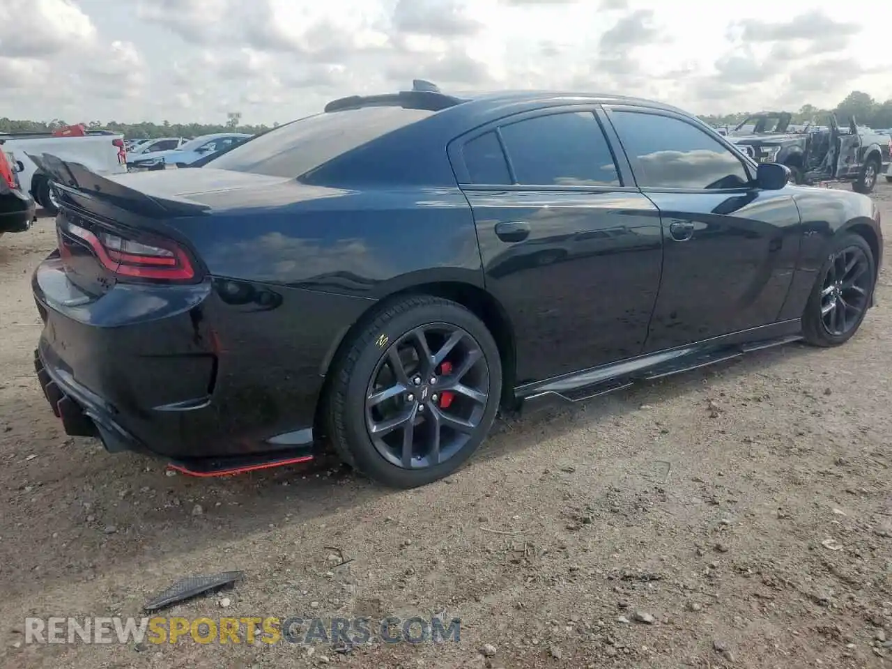 3 Photograph of a damaged car 2C3CDXCT9PH516643 DODGE CHARGER 2023