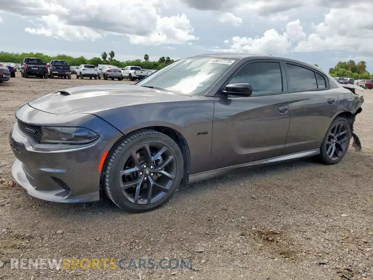 1 Photograph of a damaged car 2C3CDXCT9PH589463 DODGE CHARGER 2023