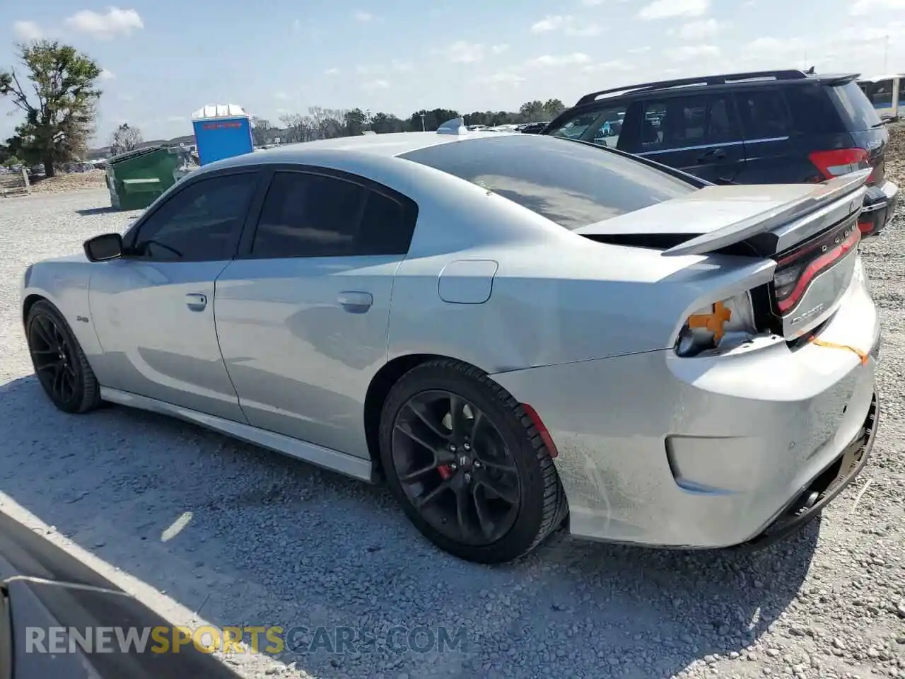 2 Photograph of a damaged car 2C3CDXCT9PH612661 DODGE CHARGER 2023
