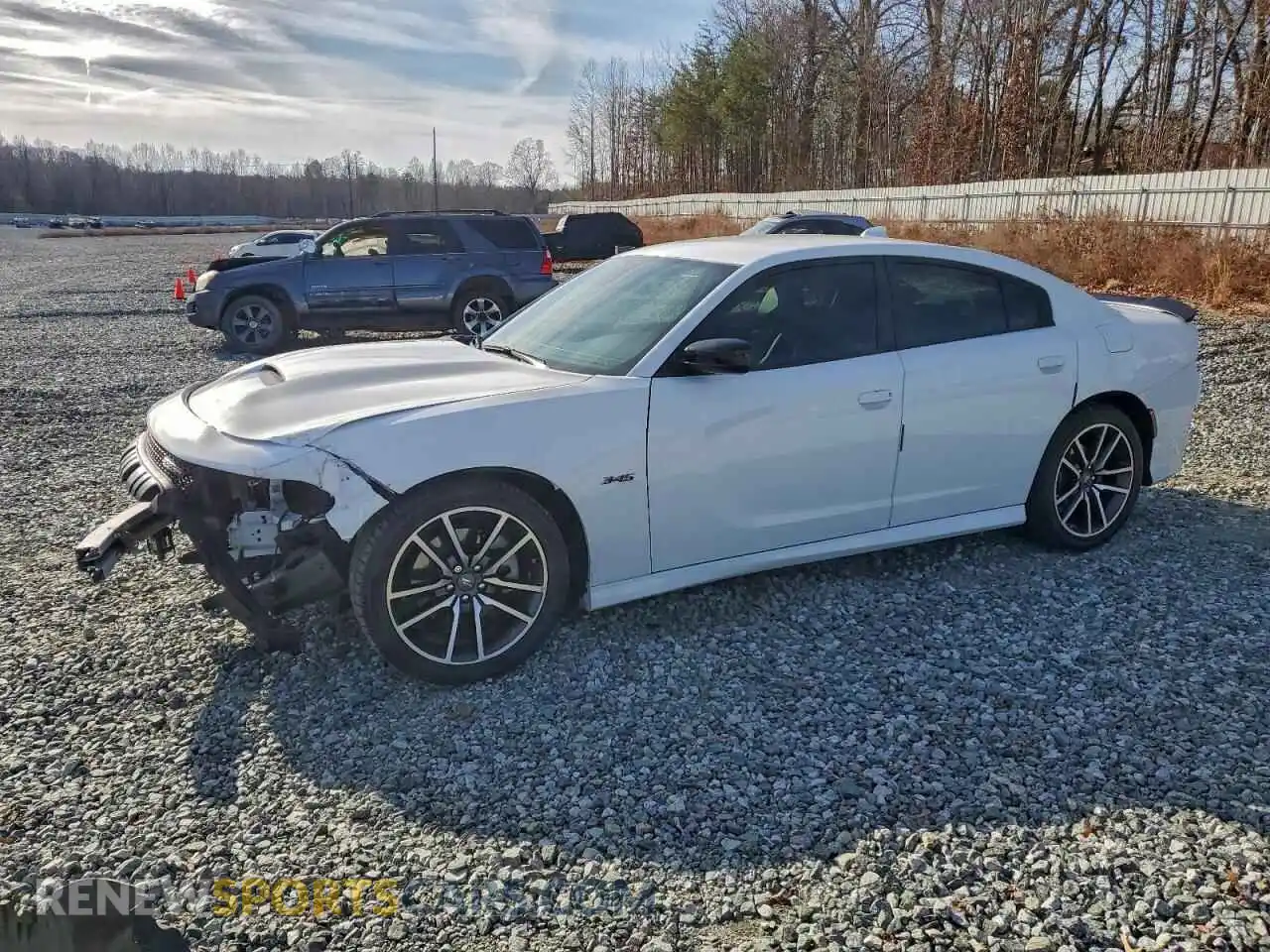 1 Photograph of a damaged car 2C3CDXCT9PH651329 DODGE CHARGER 2023