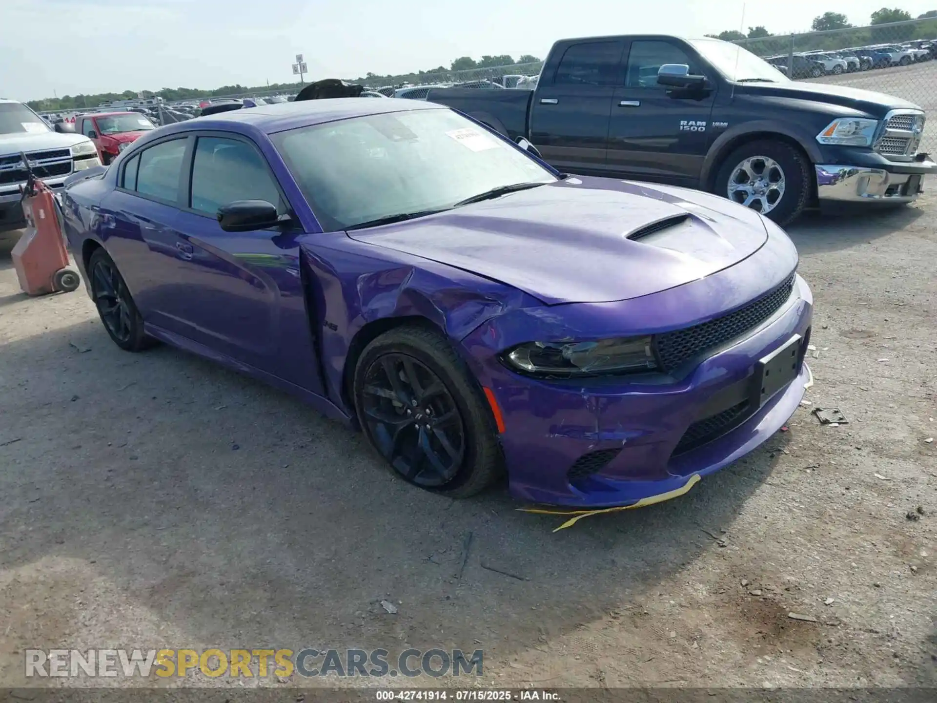 1 fotografías del automóvil dañado 2C3CDXCT9PH703459 DODGE CHARGER 2023