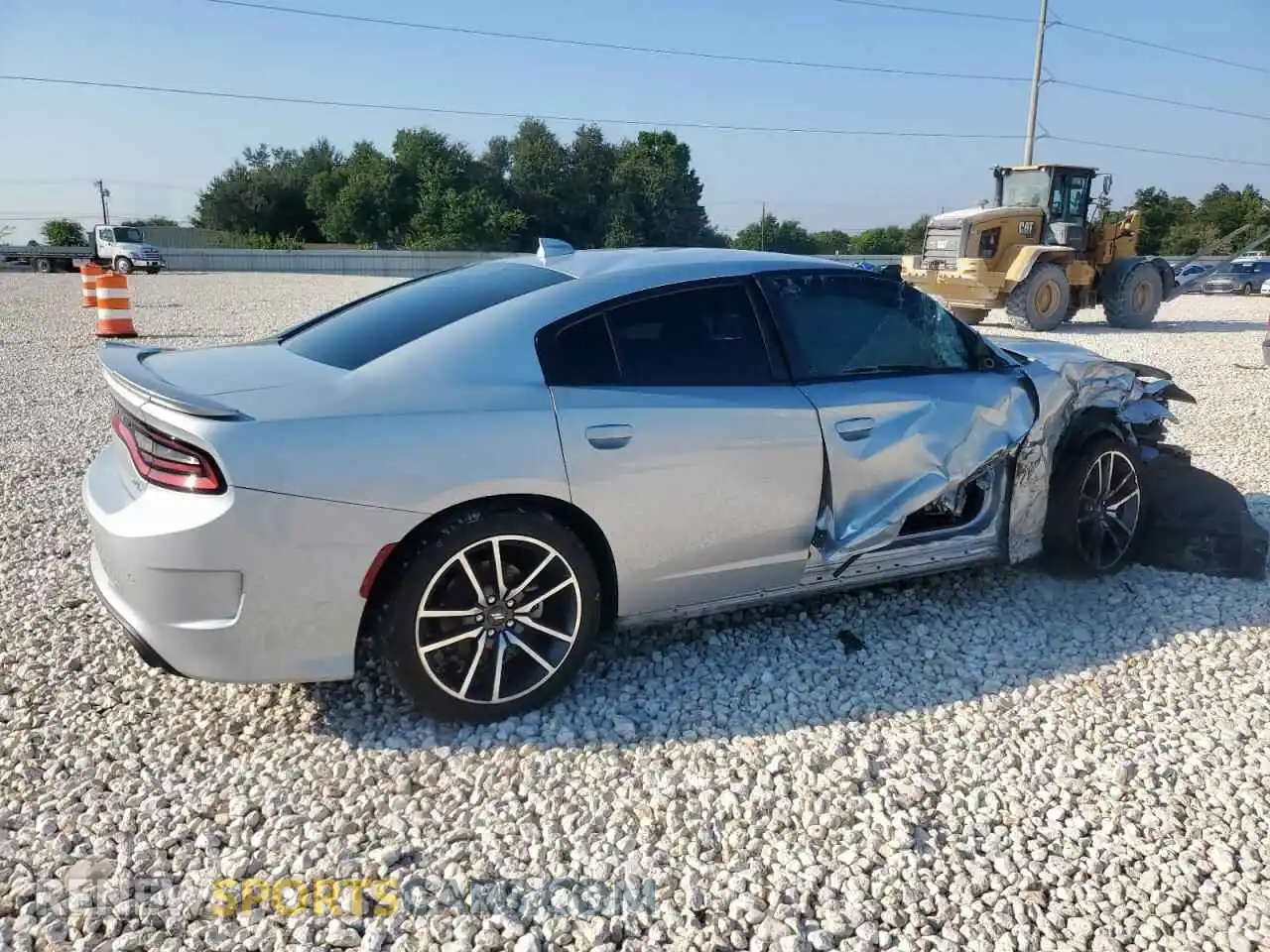 3 Photograph of a damaged car 2C3CDXCTXPH559419 DODGE CHARGER 2023