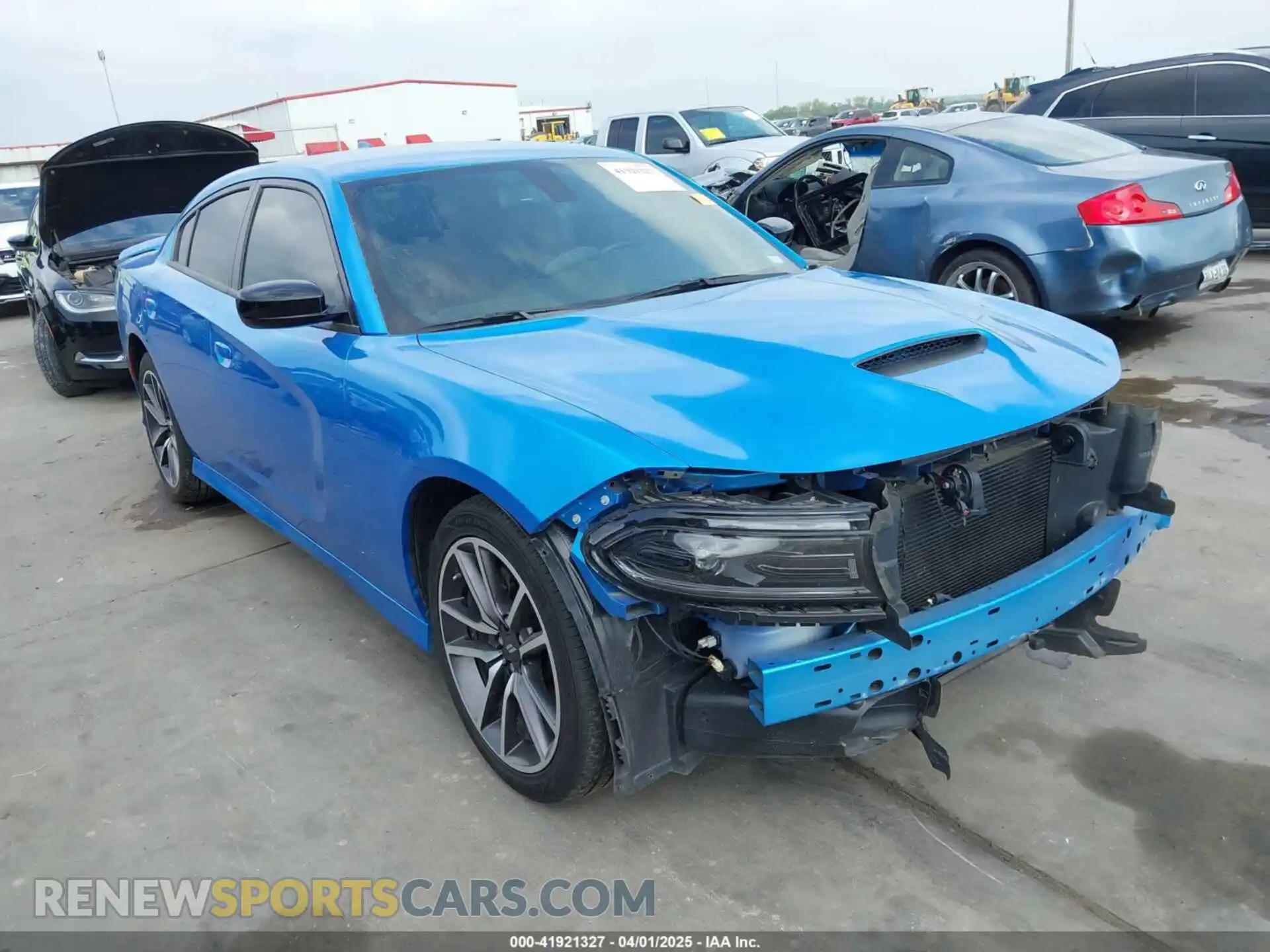 1 Photograph of a damaged car 2C3CDXCTXPH598902 DODGE CHARGER 2023