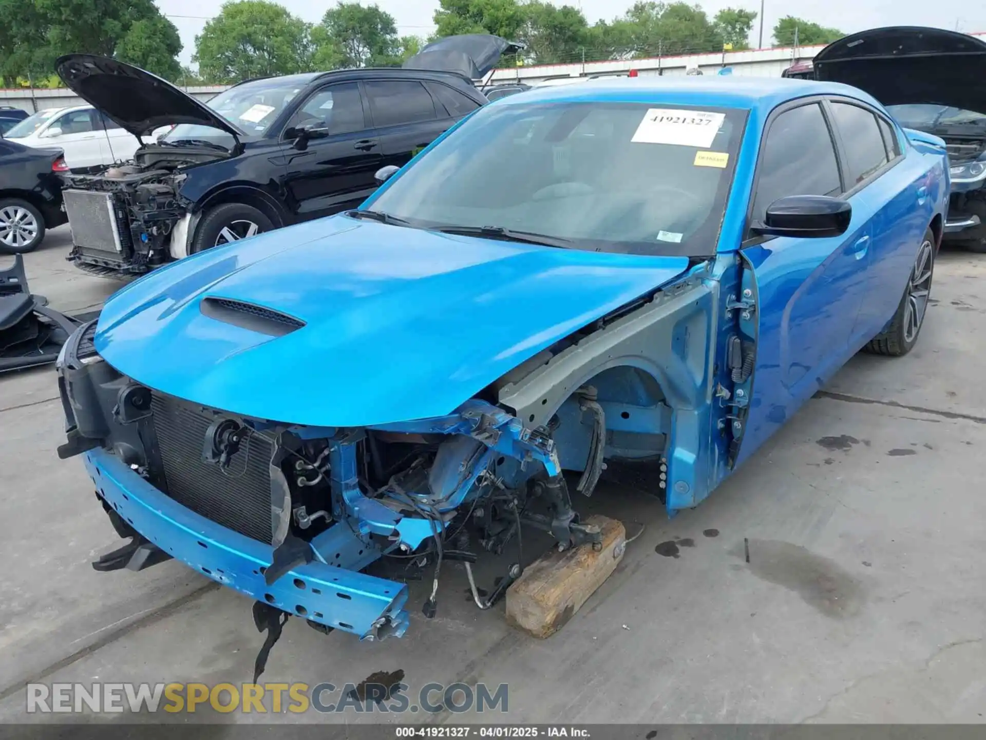 2 Photograph of a damaged car 2C3CDXCTXPH598902 DODGE CHARGER 2023