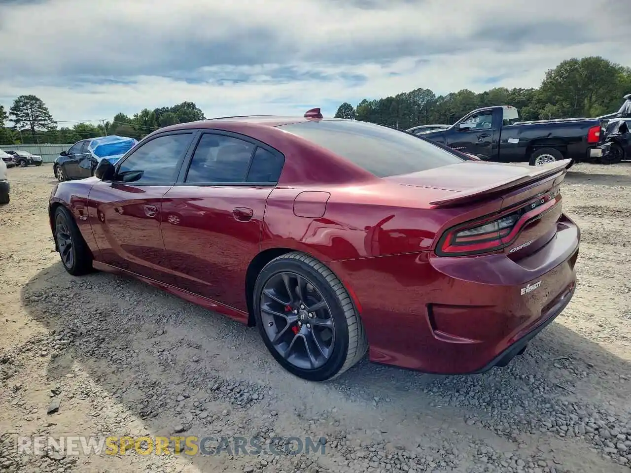 2 Фотография поврежденного автомобиля 2C3CDXCTXPH603614 DODGE CHARGER 2023