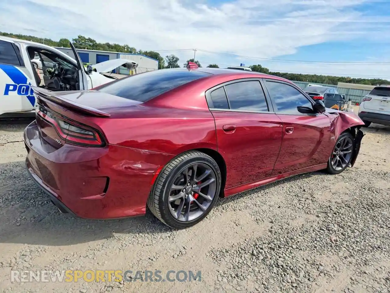 3 Фотография поврежденного автомобиля 2C3CDXCTXPH603614 DODGE CHARGER 2023