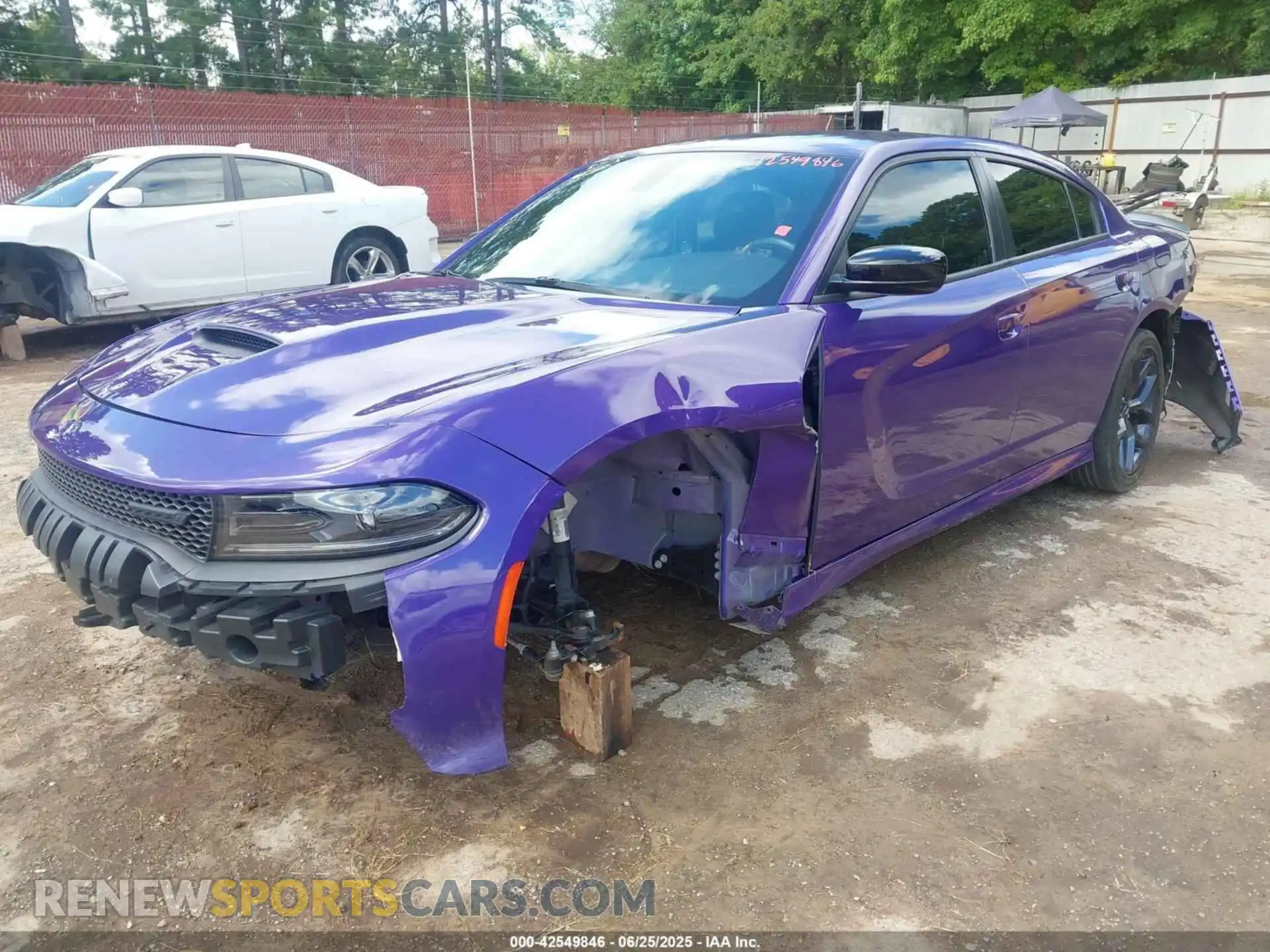 2 Photograph of a damaged car 2C3CDXCTXPH689989 DODGE CHARGER 2023