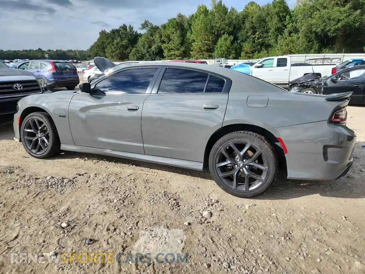2 Photograph of a damaged car 2C3CDXCTXPH703597 DODGE CHARGER 2023