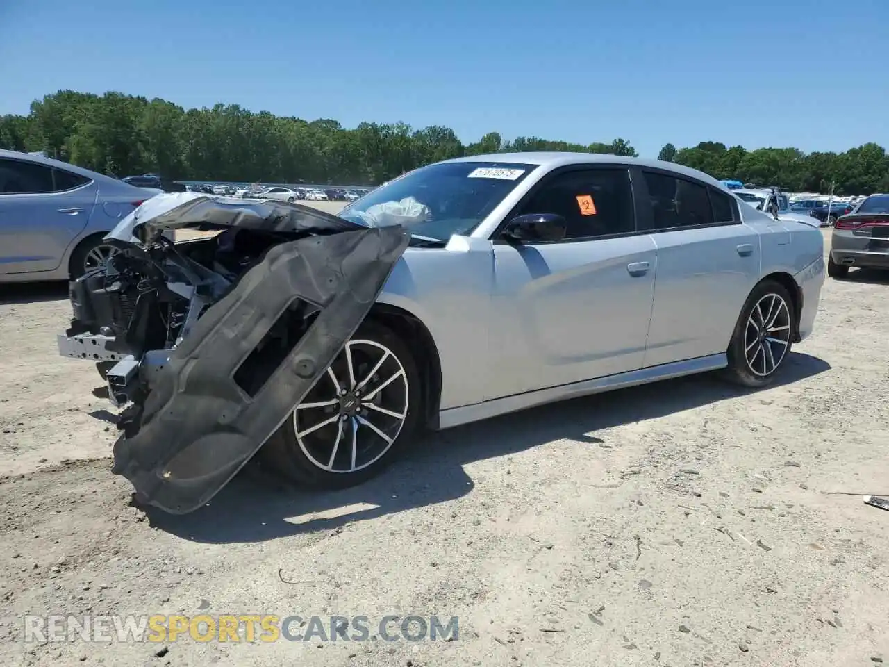 1 Photograph of a damaged car 2C3CDXCTXPH708699 DODGE CHARGER 2023