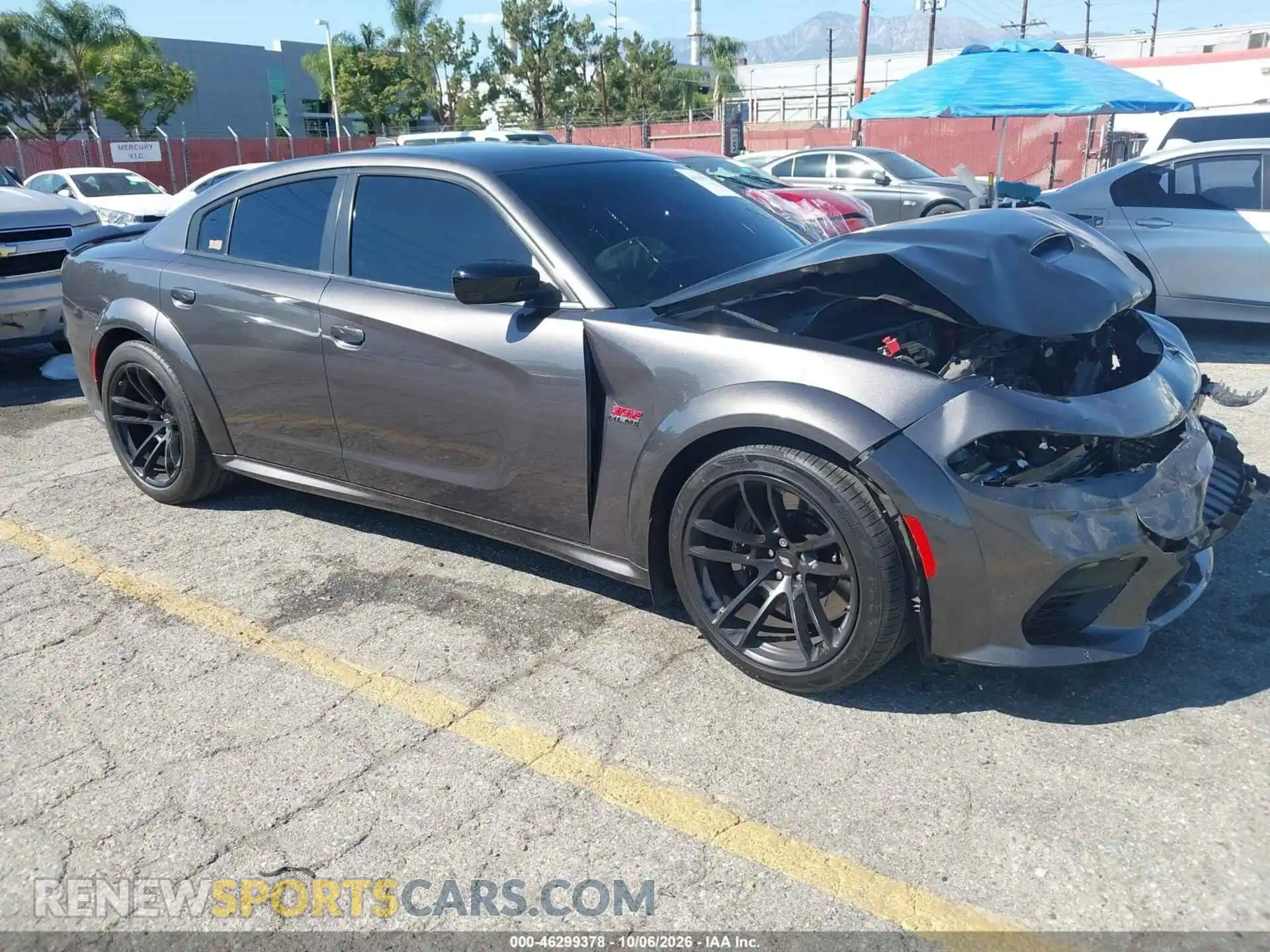 1 Photograph of a damaged car 2C3CDXGJ0PH513610 DODGE CHARGER 2023