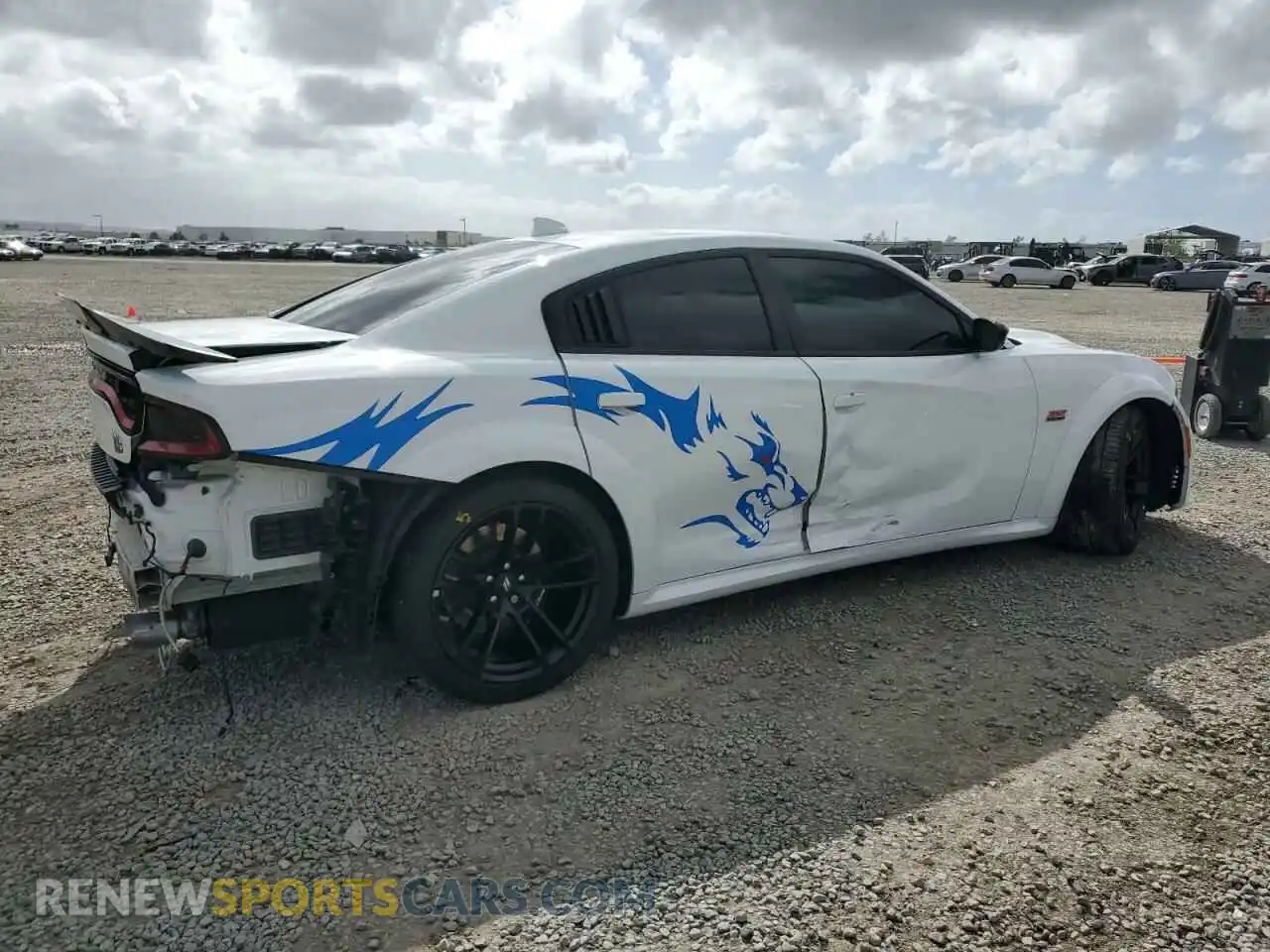 3 Photograph of a damaged car 2C3CDXGJ0PH556845 DODGE CHARGER 2023