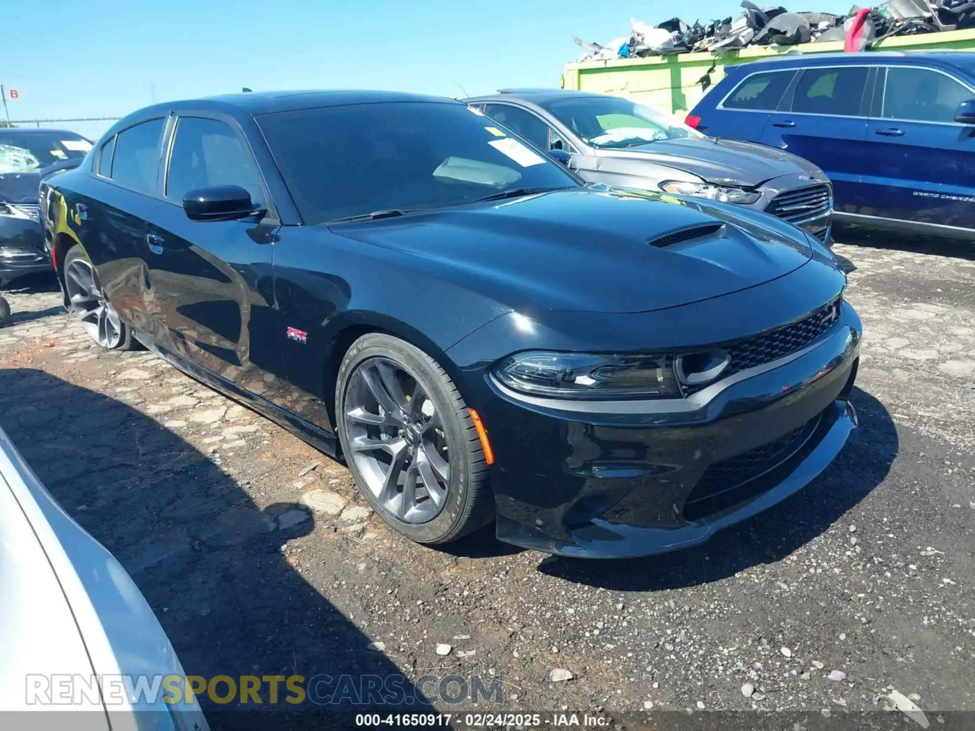 1 Photograph of a damaged car 2C3CDXGJ0PH575962 DODGE CHARGER 2023