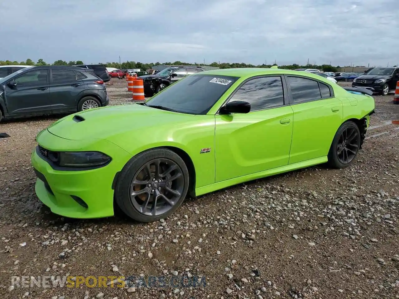 1 fotografías del automóvil dañado 2C3CDXGJ0PH588680 DODGE CHARGER 2023