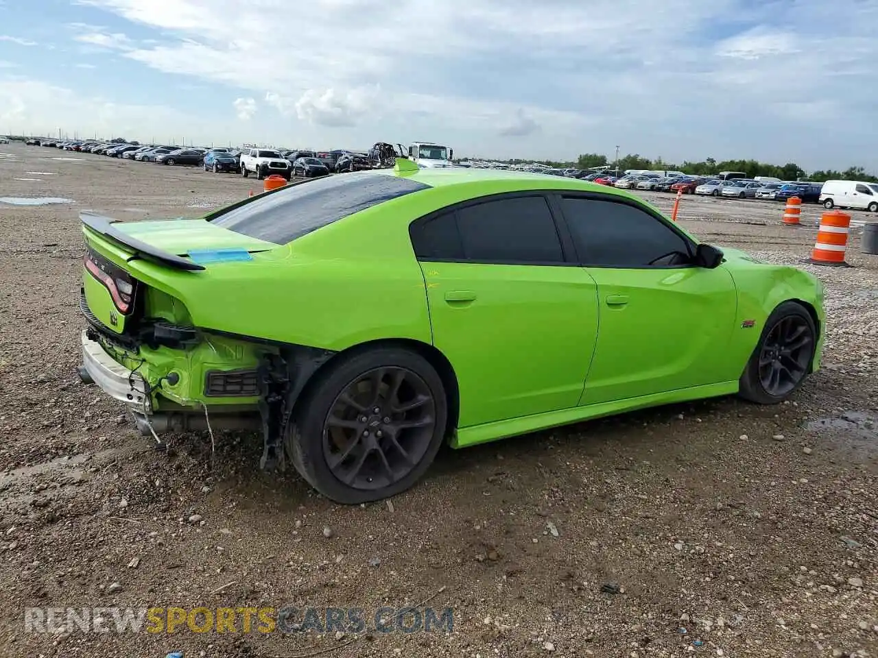 3 fotografías del automóvil dañado 2C3CDXGJ0PH588680 DODGE CHARGER 2023