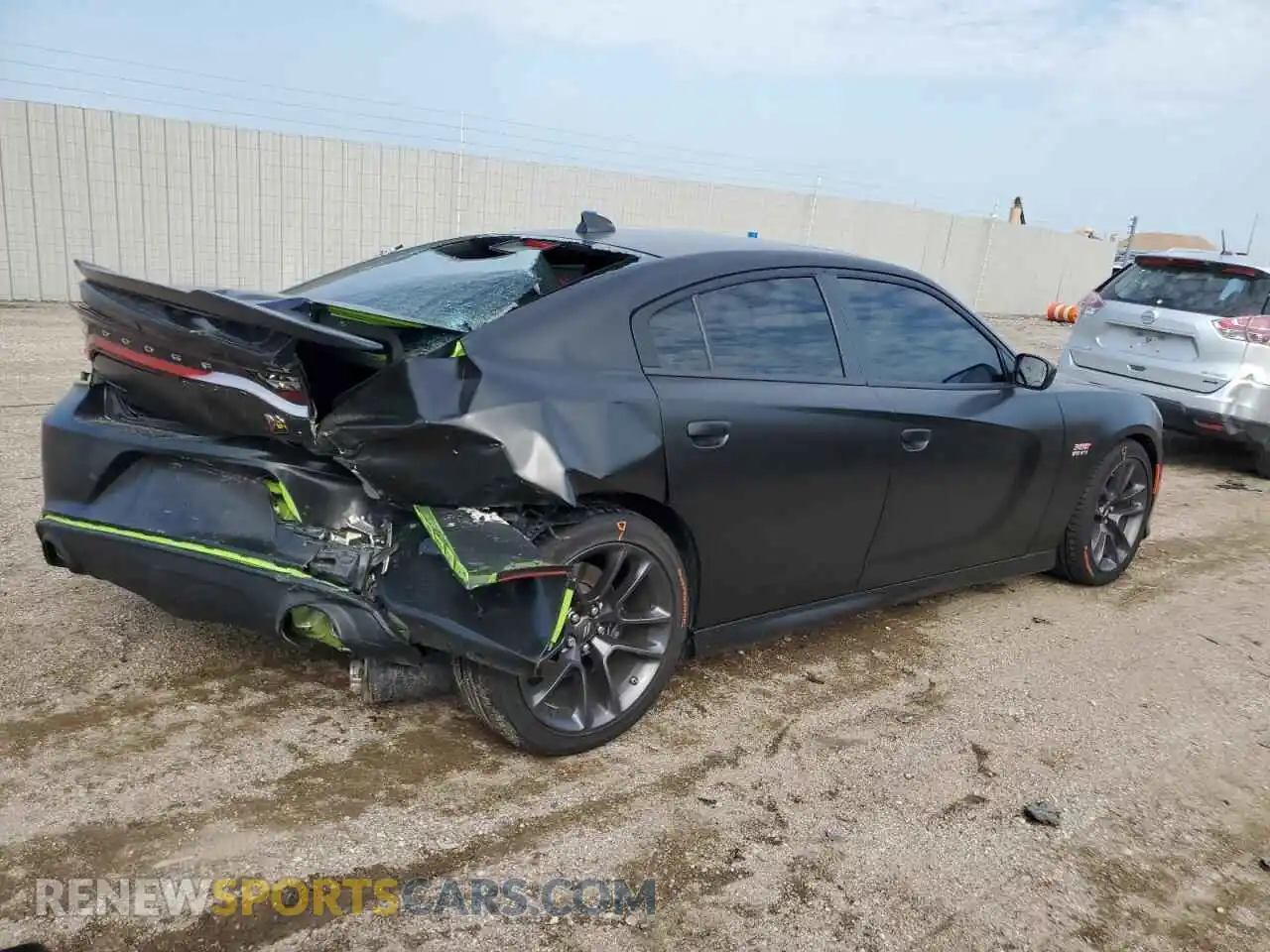 3 Photograph of a damaged car 2C3CDXGJ0PH614291 DODGE CHARGER 2023
