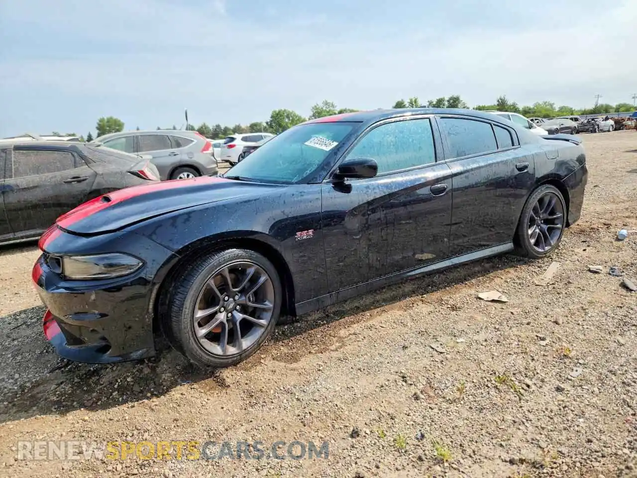 1 Photograph of a damaged car 2C3CDXGJ0PH616199 DODGE CHARGER 2023