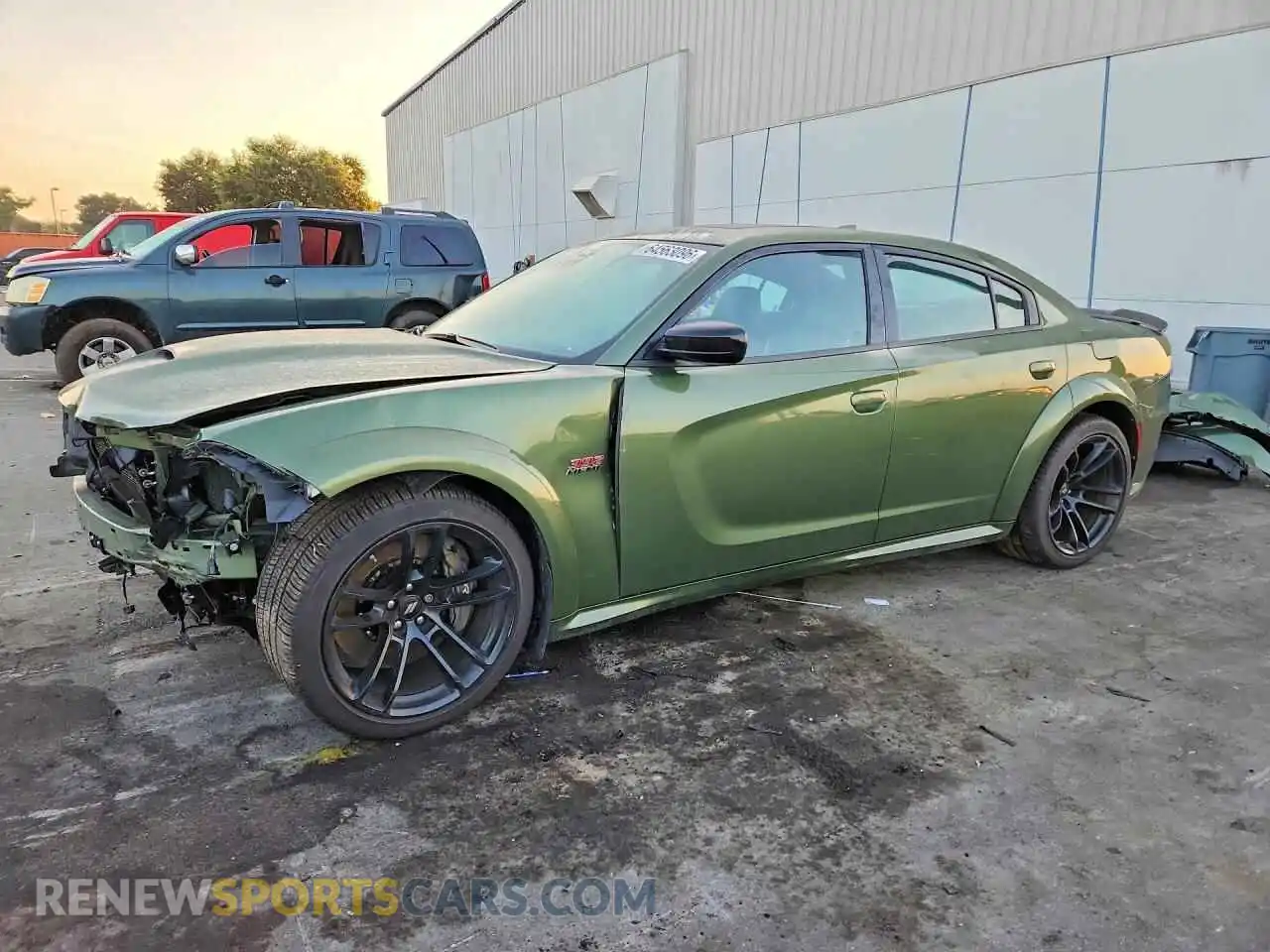 1 Photograph of a damaged car 2C3CDXGJ0PH647839 DODGE CHARGER 2023