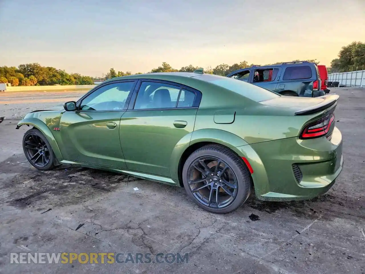 2 Photograph of a damaged car 2C3CDXGJ0PH647839 DODGE CHARGER 2023