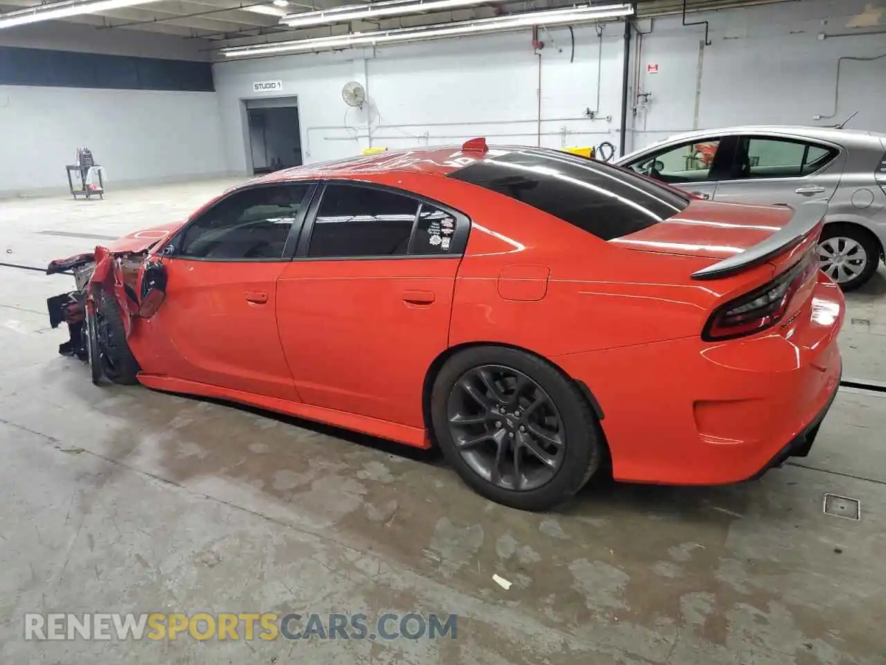 2 Photograph of a damaged car 2C3CDXGJ0PH678668 DODGE CHARGER 2023