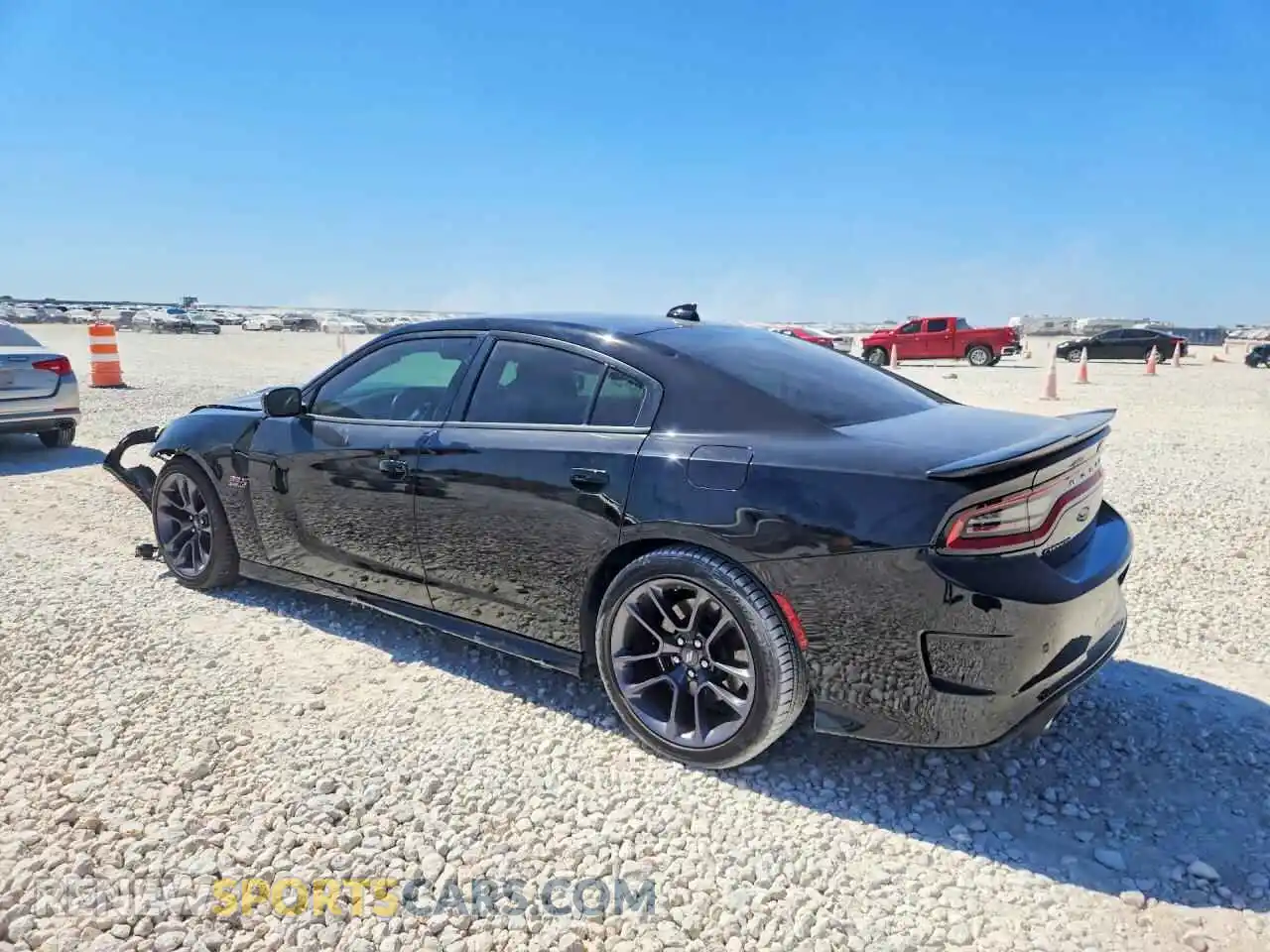 2 Photograph of a damaged car 2C3CDXGJ0PH701852 DODGE CHARGER 2023