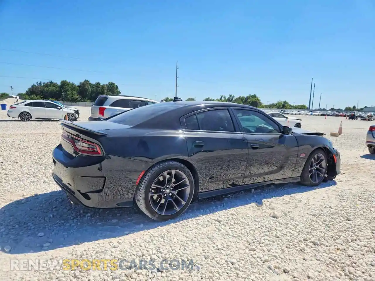 3 Photograph of a damaged car 2C3CDXGJ0PH701852 DODGE CHARGER 2023
