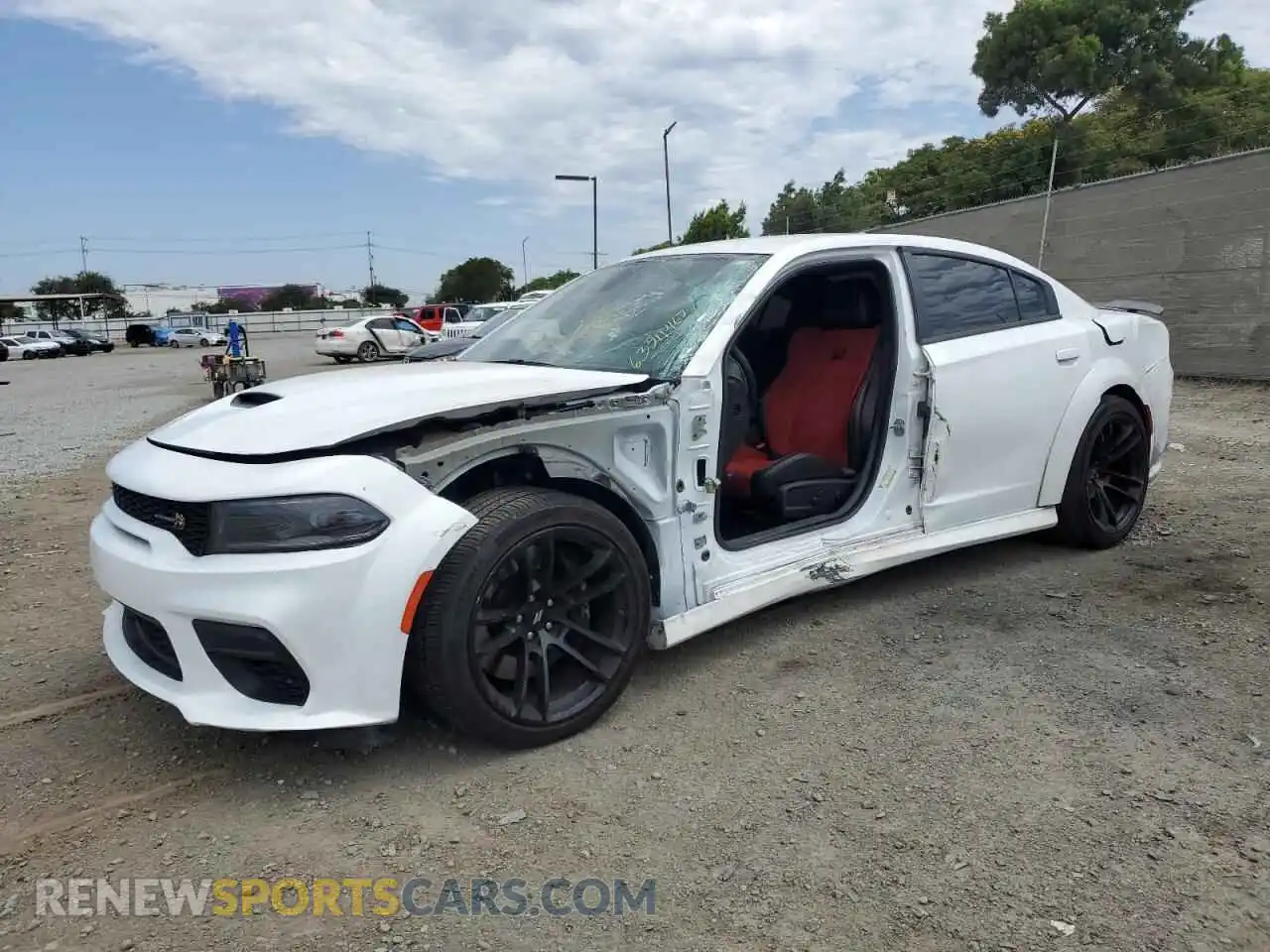1 Photograph of a damaged car 2C3CDXGJ1PH543151 DODGE CHARGER 2023