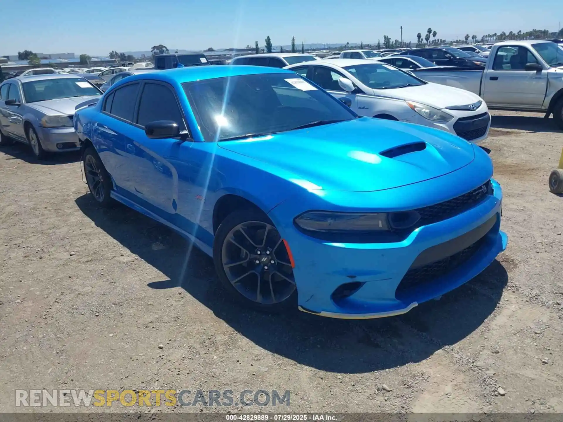 1 Photograph of a damaged car 2C3CDXGJ1PH583536 DODGE CHARGER 2023