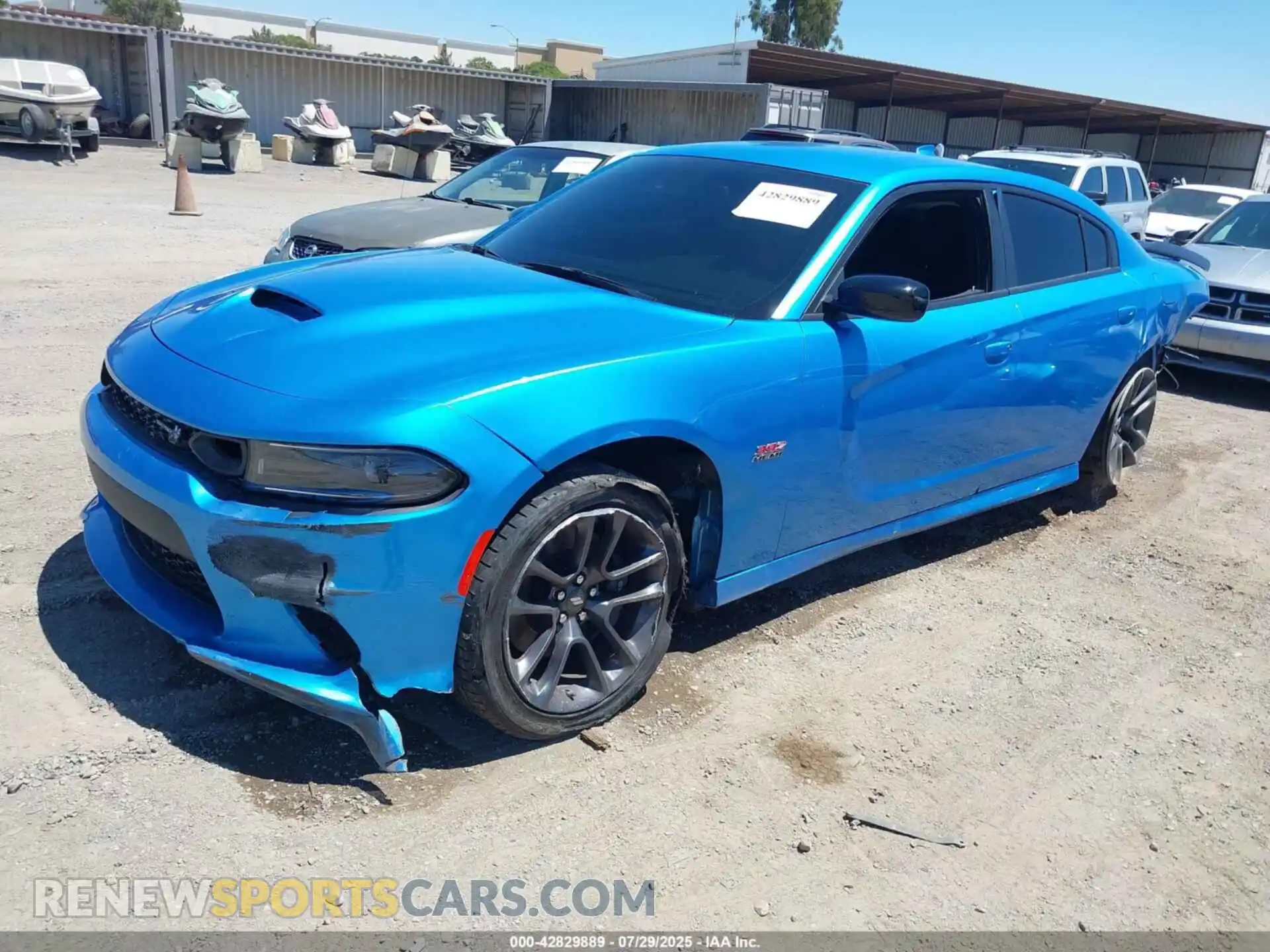 2 Photograph of a damaged car 2C3CDXGJ1PH583536 DODGE CHARGER 2023