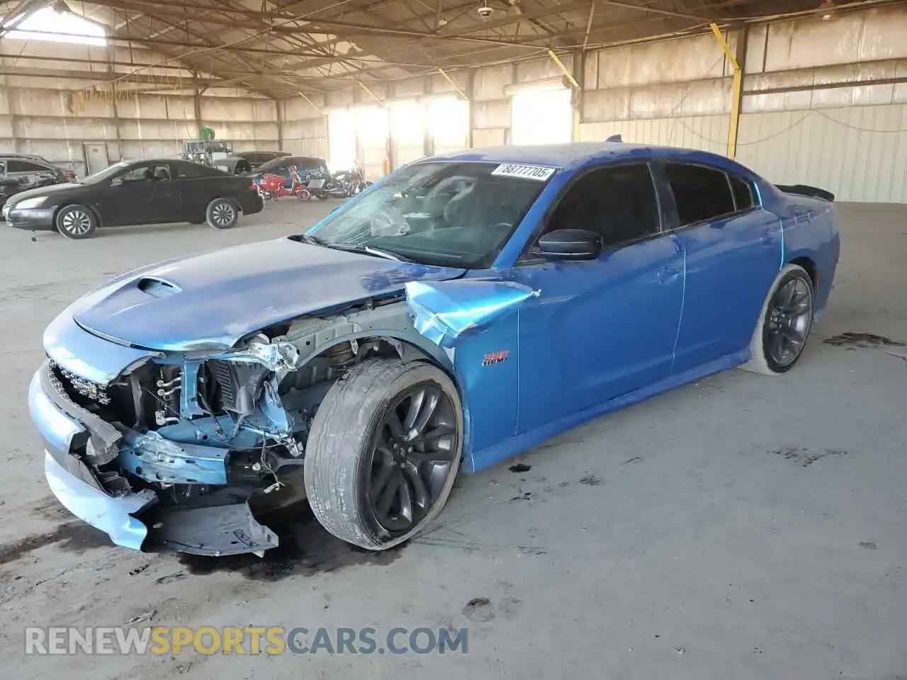 1 Photograph of a damaged car 2C3CDXGJ1PH612825 DODGE CHARGER 2023