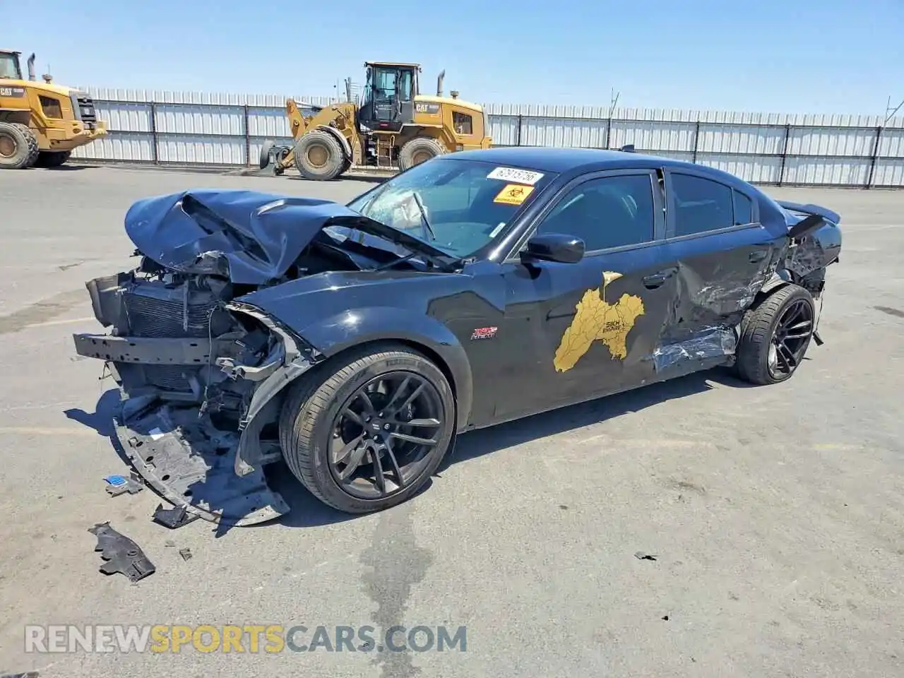 1 Photograph of a damaged car 2C3CDXGJ1PH636039 DODGE CHARGER 2023