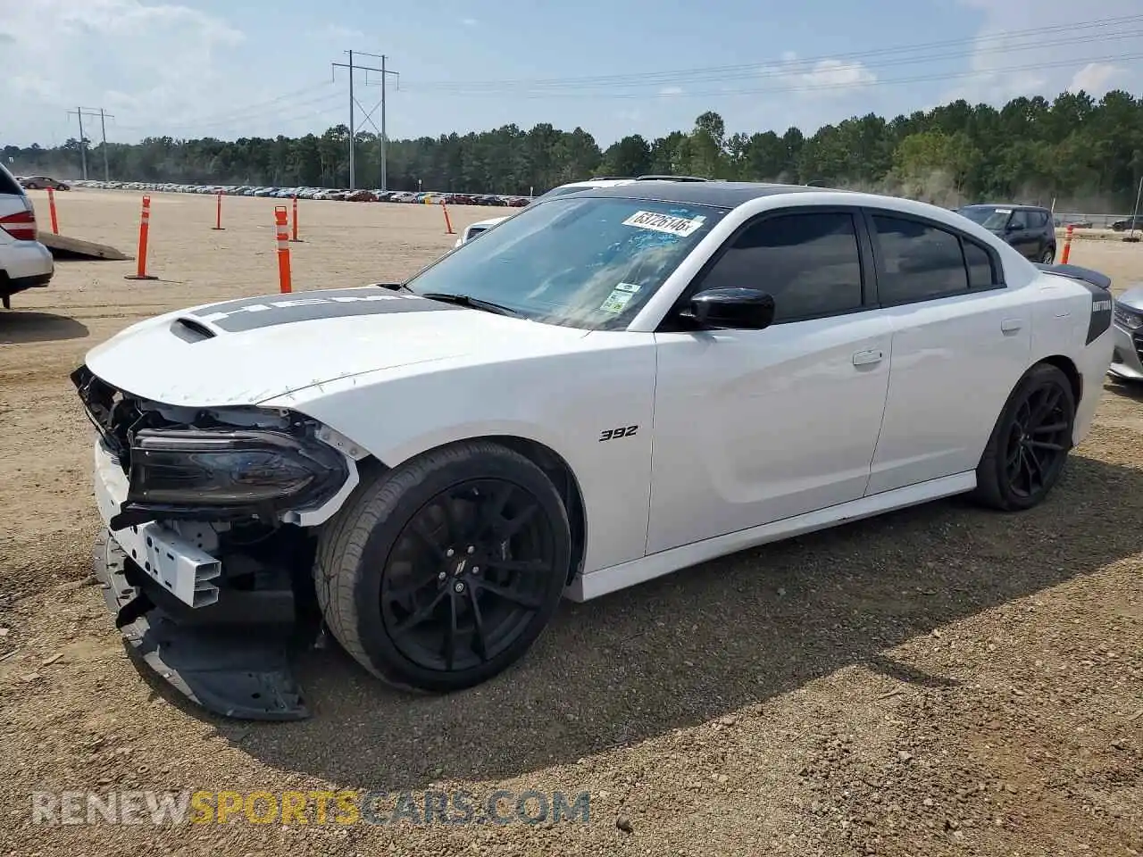 1 Photograph of a damaged car 2C3CDXGJ1PH646103 DODGE CHARGER 2023
