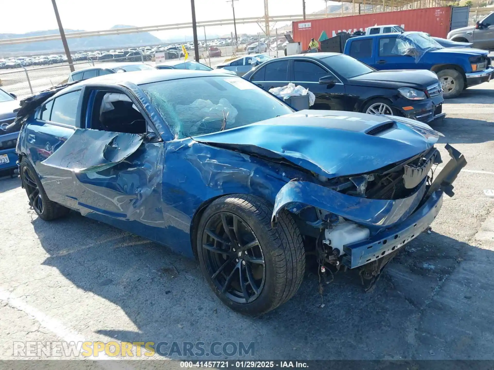 1 Photograph of a damaged car 2C3CDXGJ1PH685175 DODGE CHARGER 2023