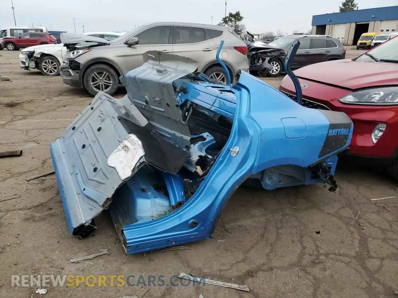 1 Photograph of a damaged car 2C3CDXGJ1PH701228 DODGE CHARGER 2023