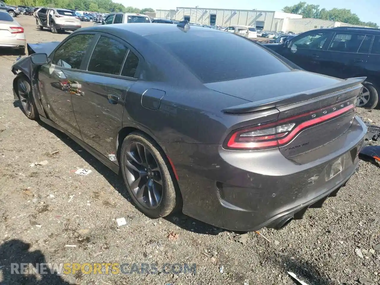 2 Photograph of a damaged car 2C3CDXGJ2PH540730 DODGE CHARGER 2023