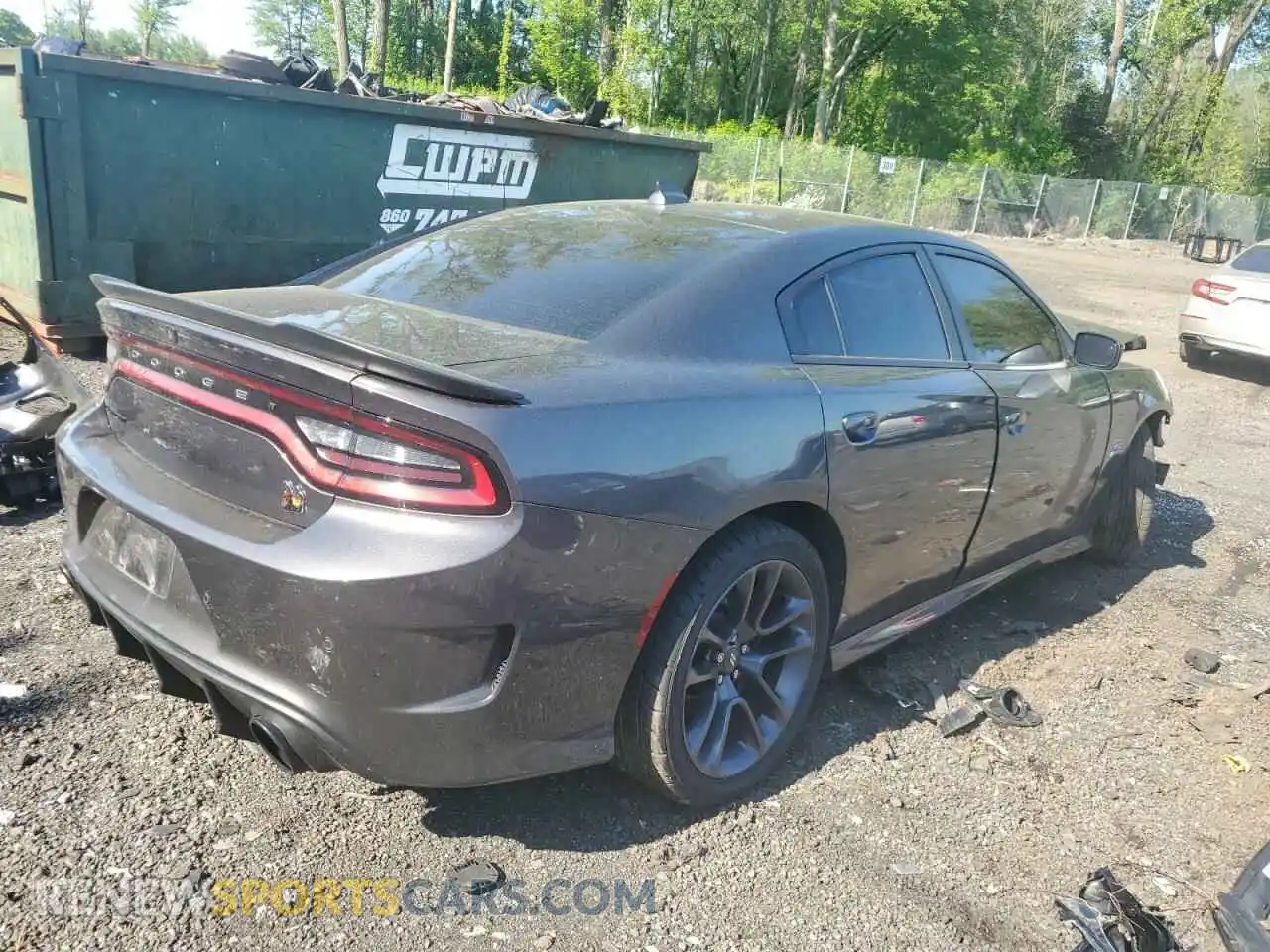 3 Photograph of a damaged car 2C3CDXGJ2PH540730 DODGE CHARGER 2023