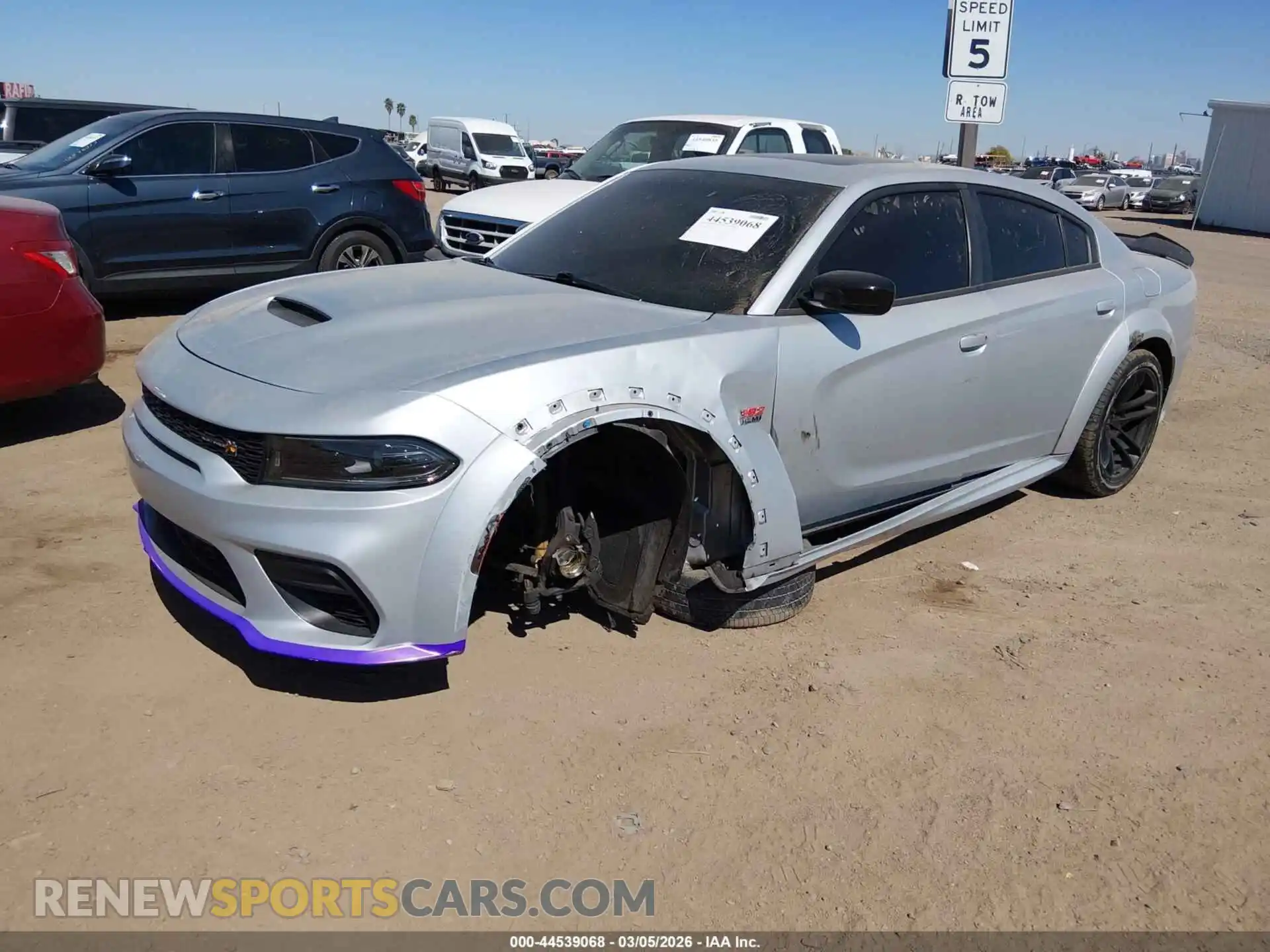 2 Photograph of a damaged car 2C3CDXGJ2PH547922 DODGE CHARGER 2023