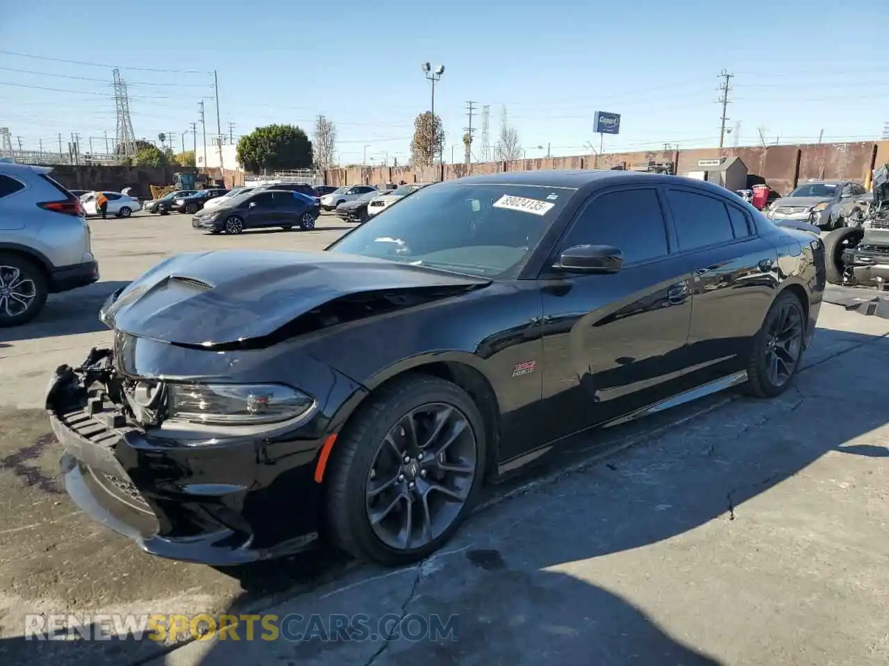 1 Photograph of a damaged car 2C3CDXGJ2PH584372 DODGE CHARGER 2023