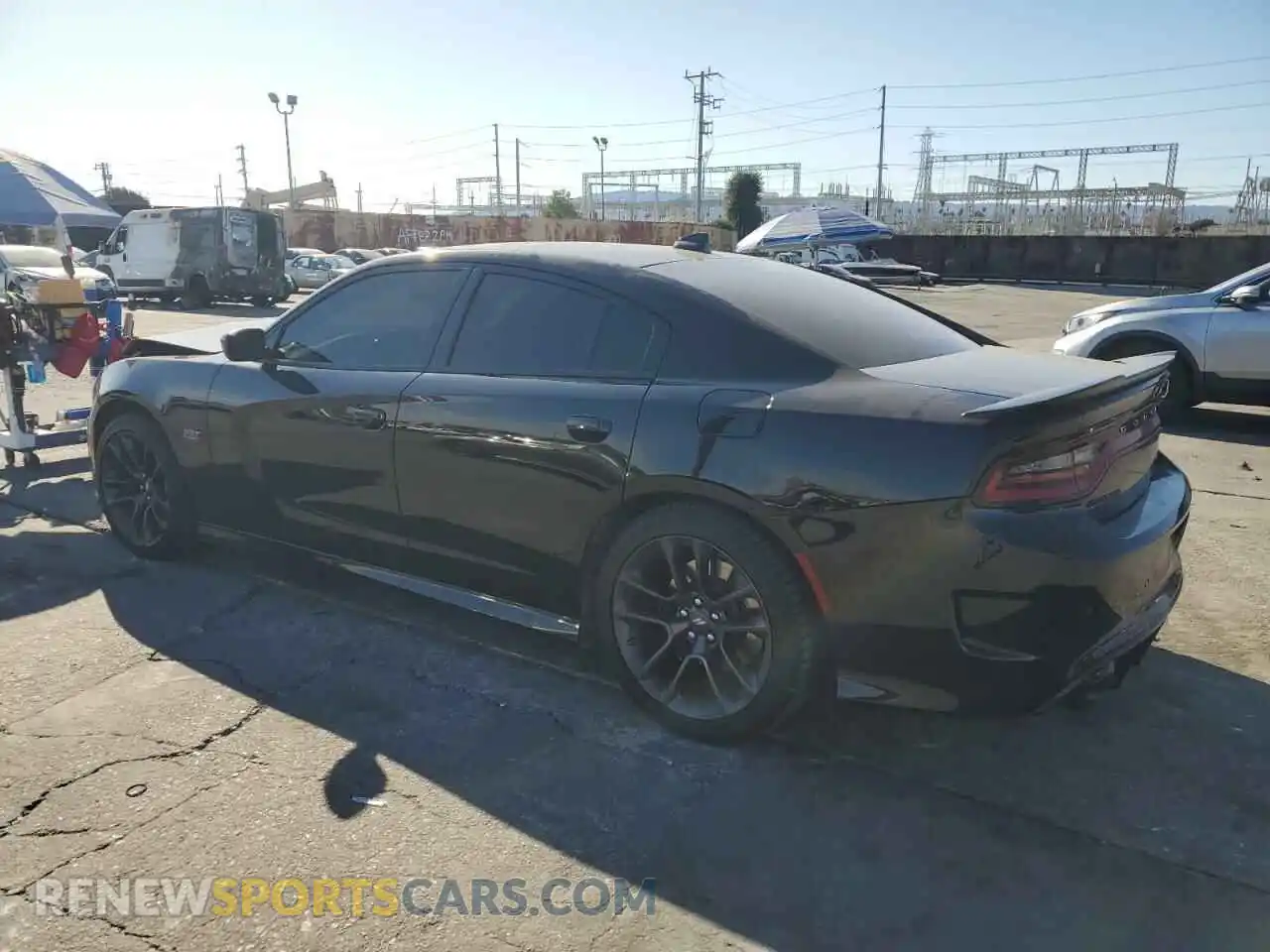2 Photograph of a damaged car 2C3CDXGJ2PH584372 DODGE CHARGER 2023