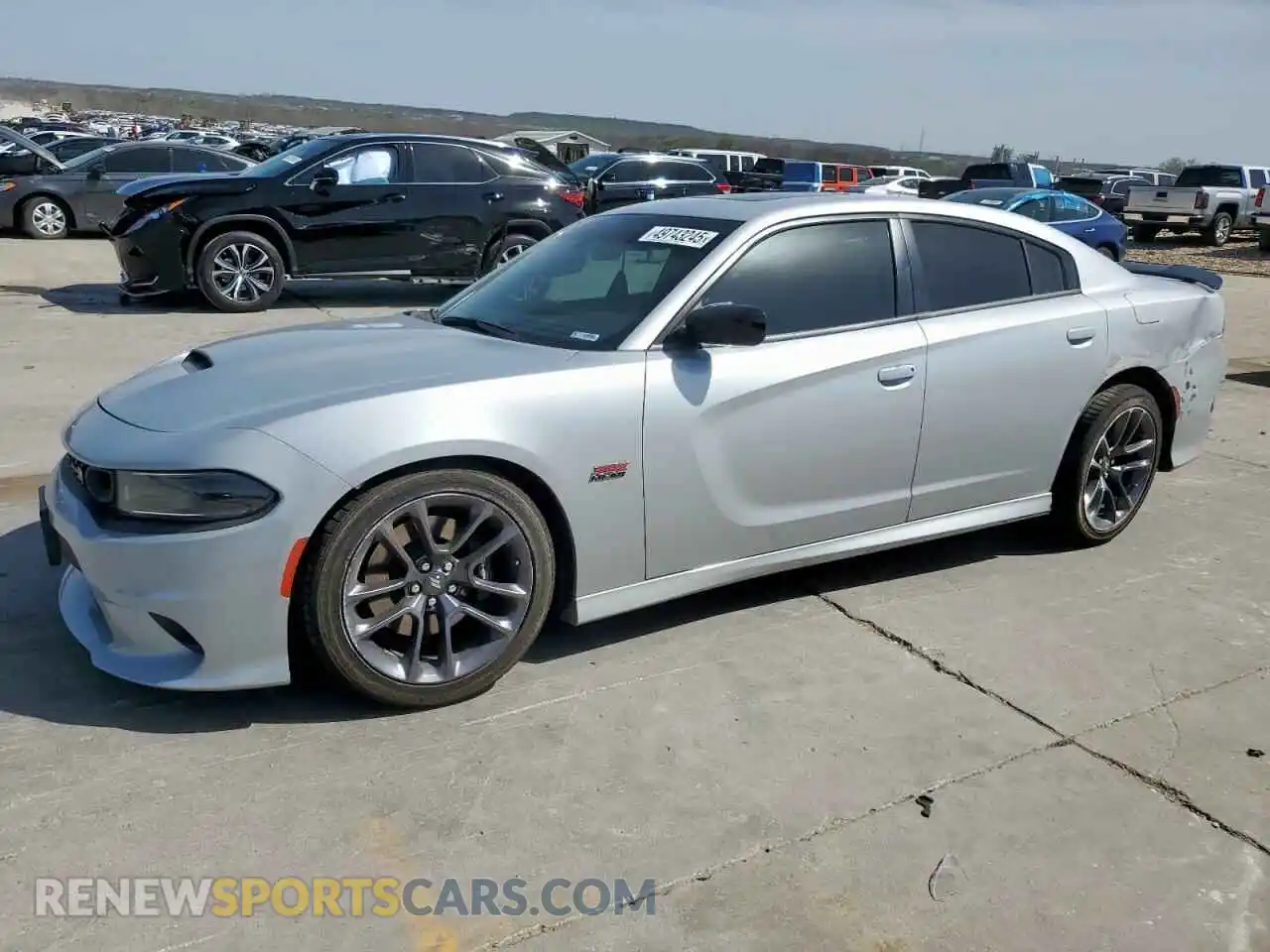 1 Photograph of a damaged car 2C3CDXGJ2PH608489 DODGE CHARGER 2023