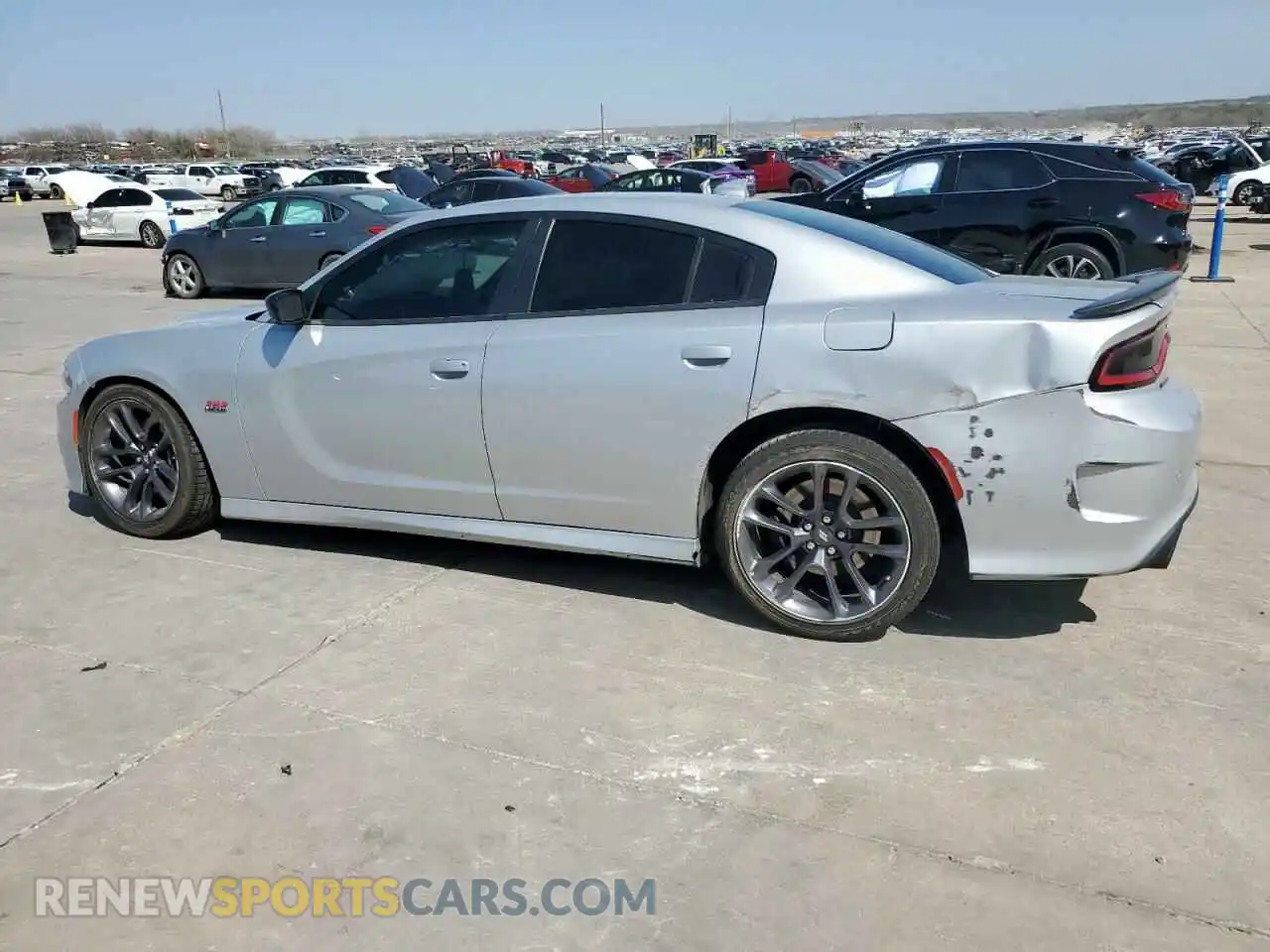 2 Photograph of a damaged car 2C3CDXGJ2PH608489 DODGE CHARGER 2023