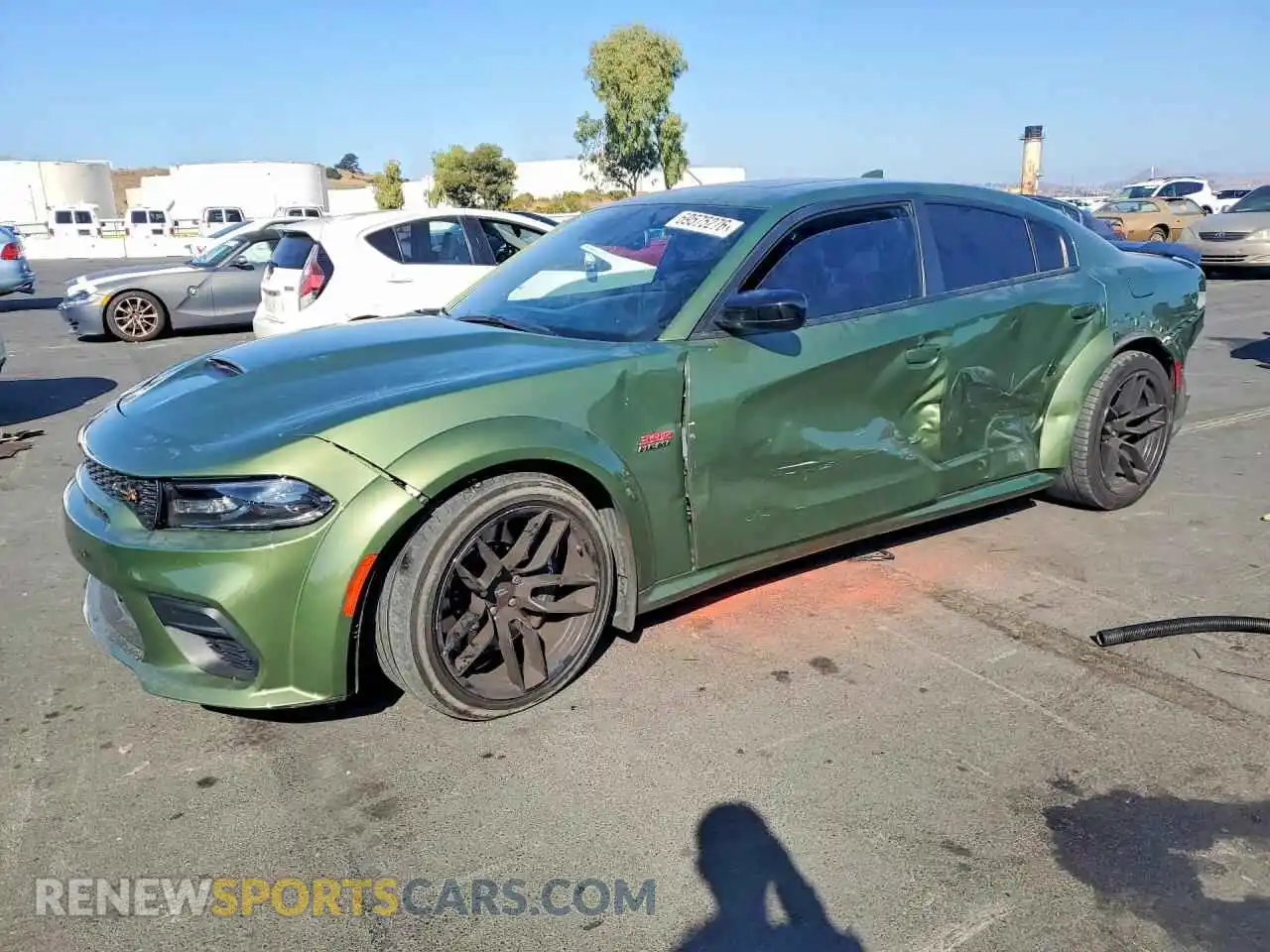 1 Photograph of a damaged car 2C3CDXGJ2PH619170 DODGE CHARGER 2023