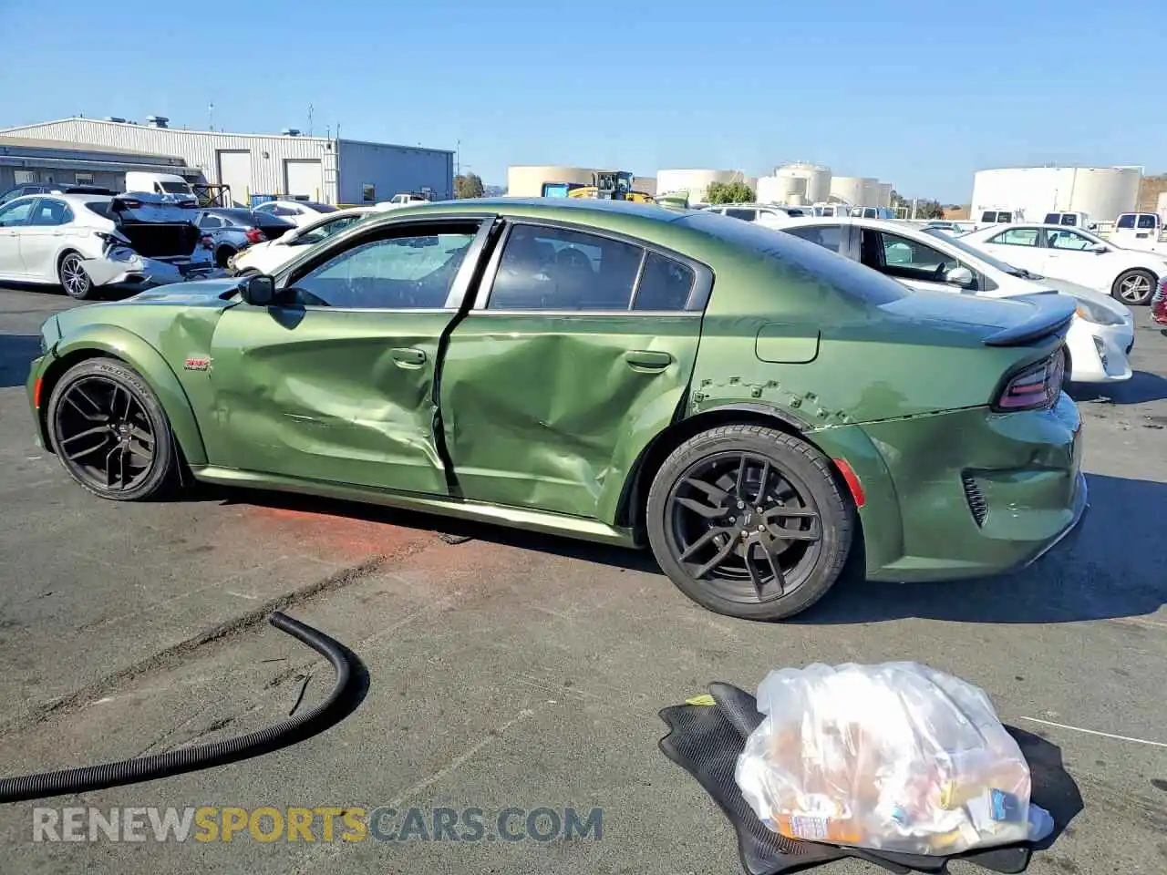 2 Photograph of a damaged car 2C3CDXGJ2PH619170 DODGE CHARGER 2023